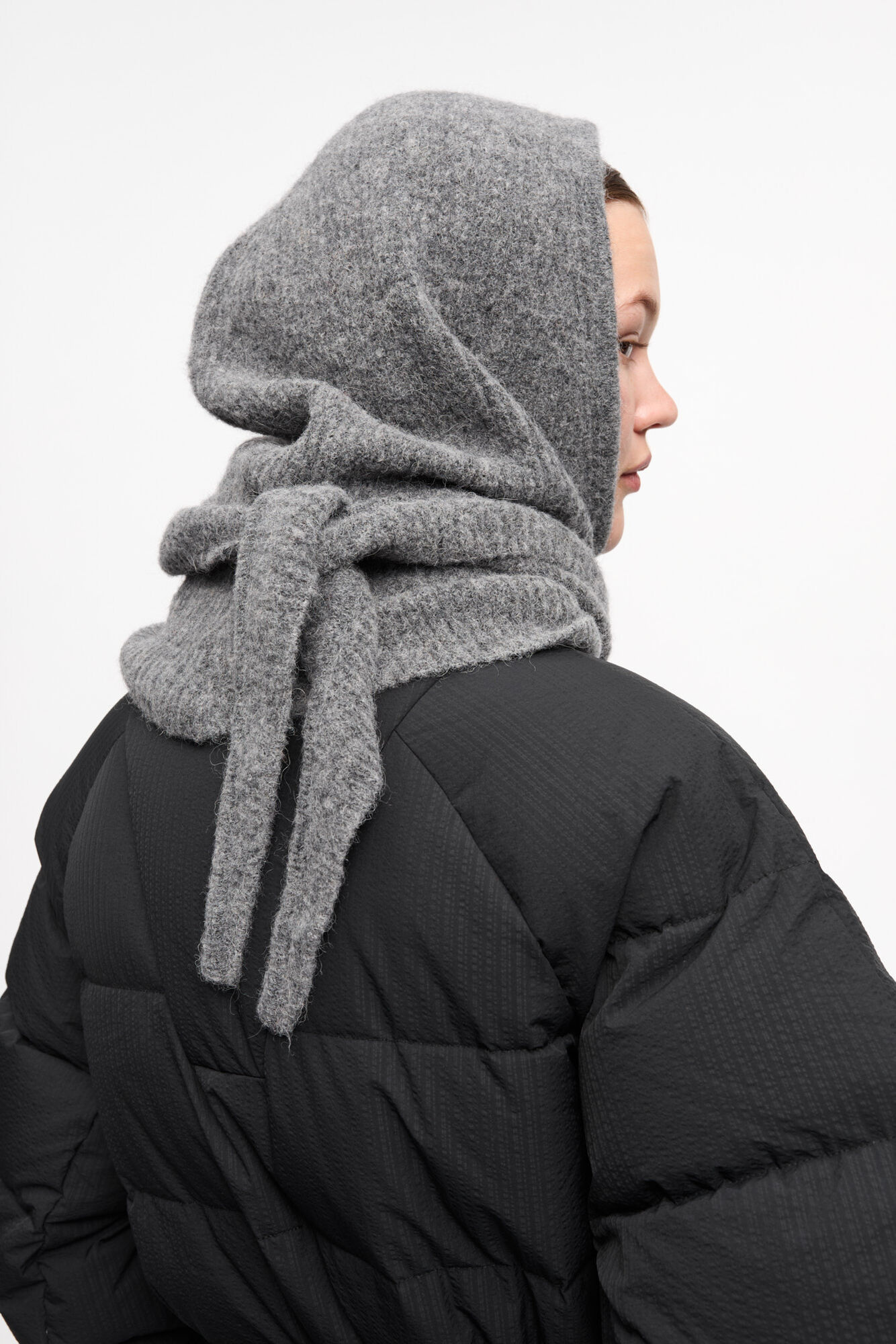 Ganni - Soft wool balaclava