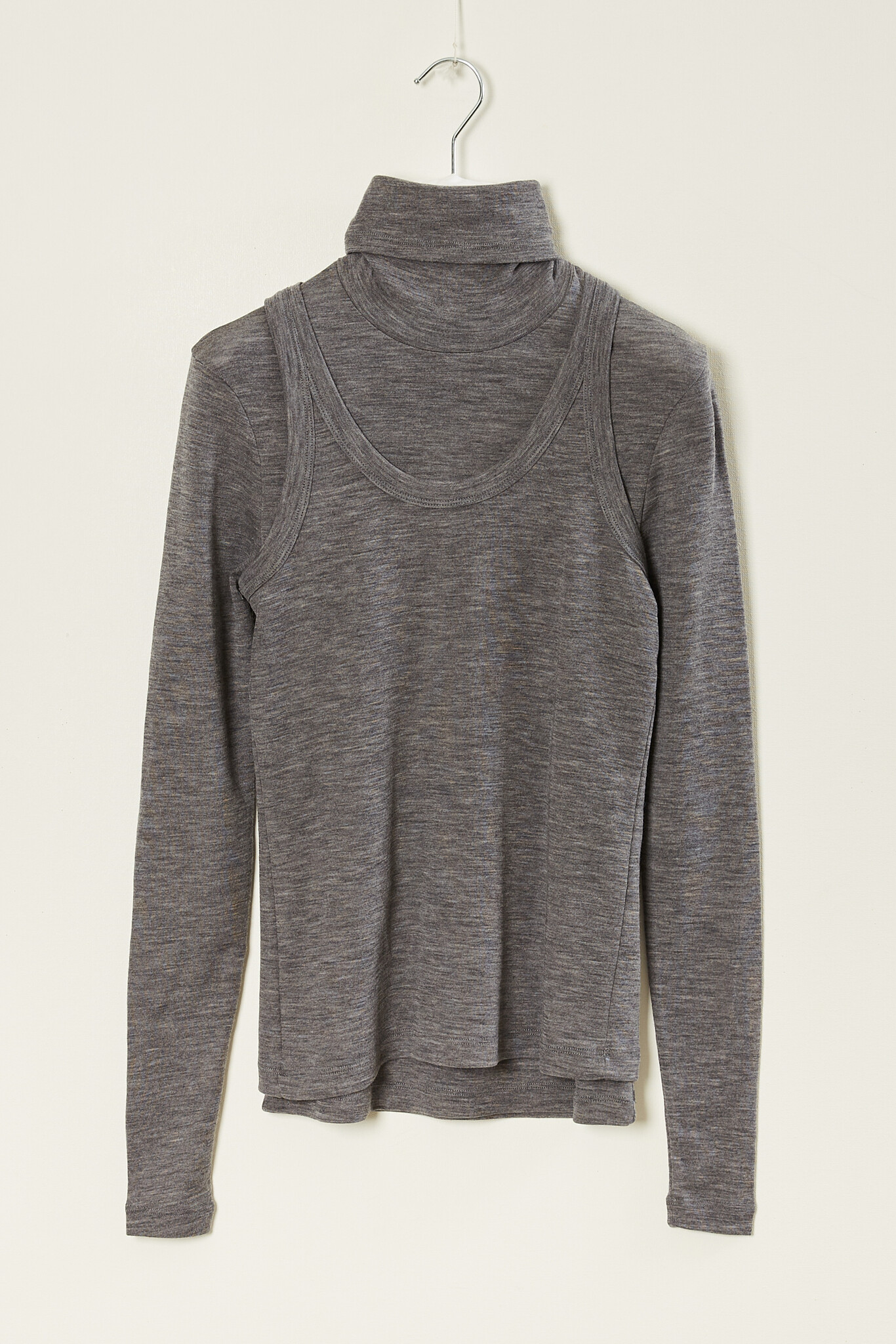 Róhe Double-layer merino jersey