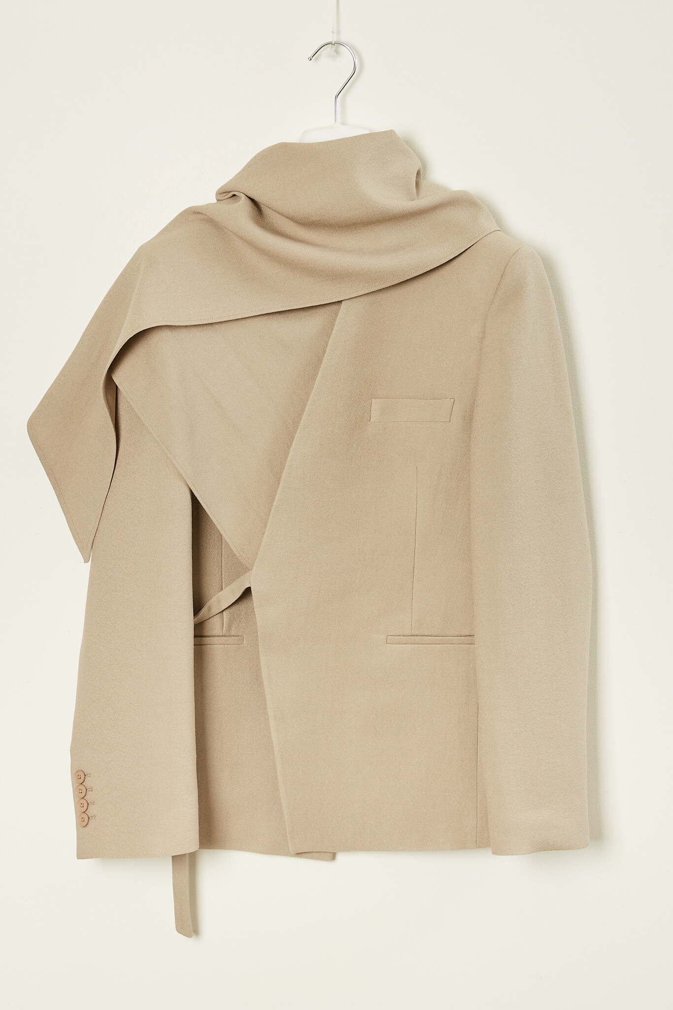 Christian Wijnants - Jillos draped scarf blazer
