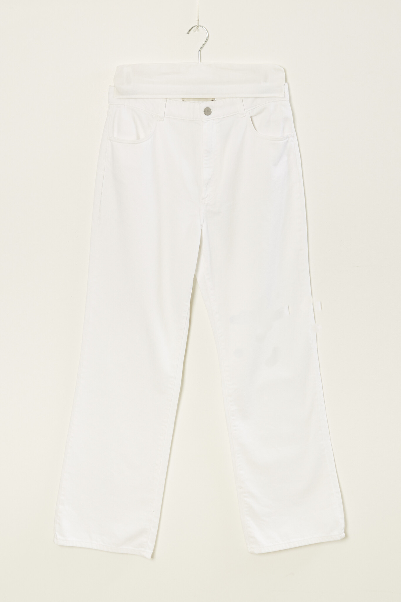 Róhe - Relaxed fit white denim