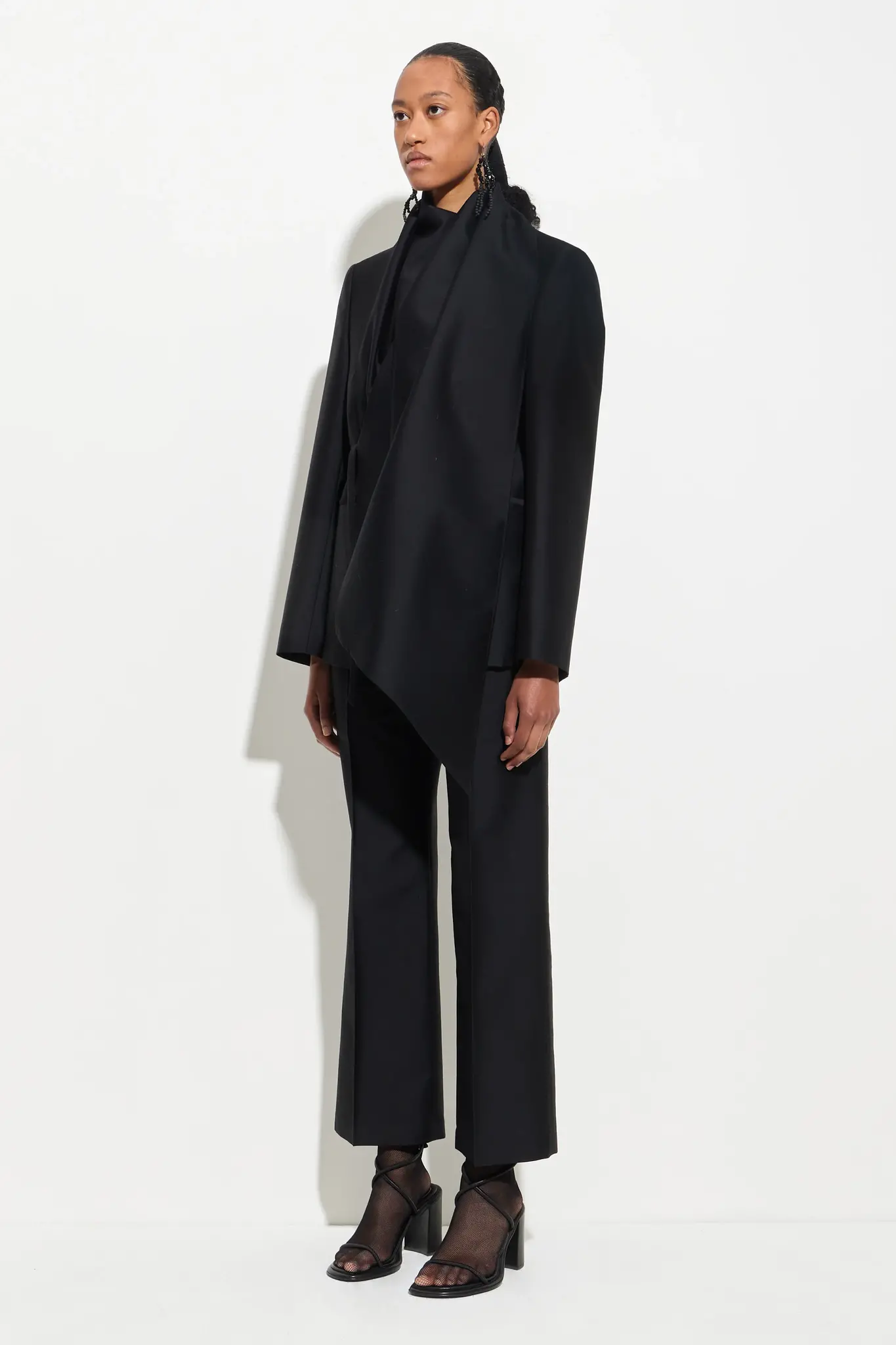 Christian Wijnants - Jillos draped scarf blazer