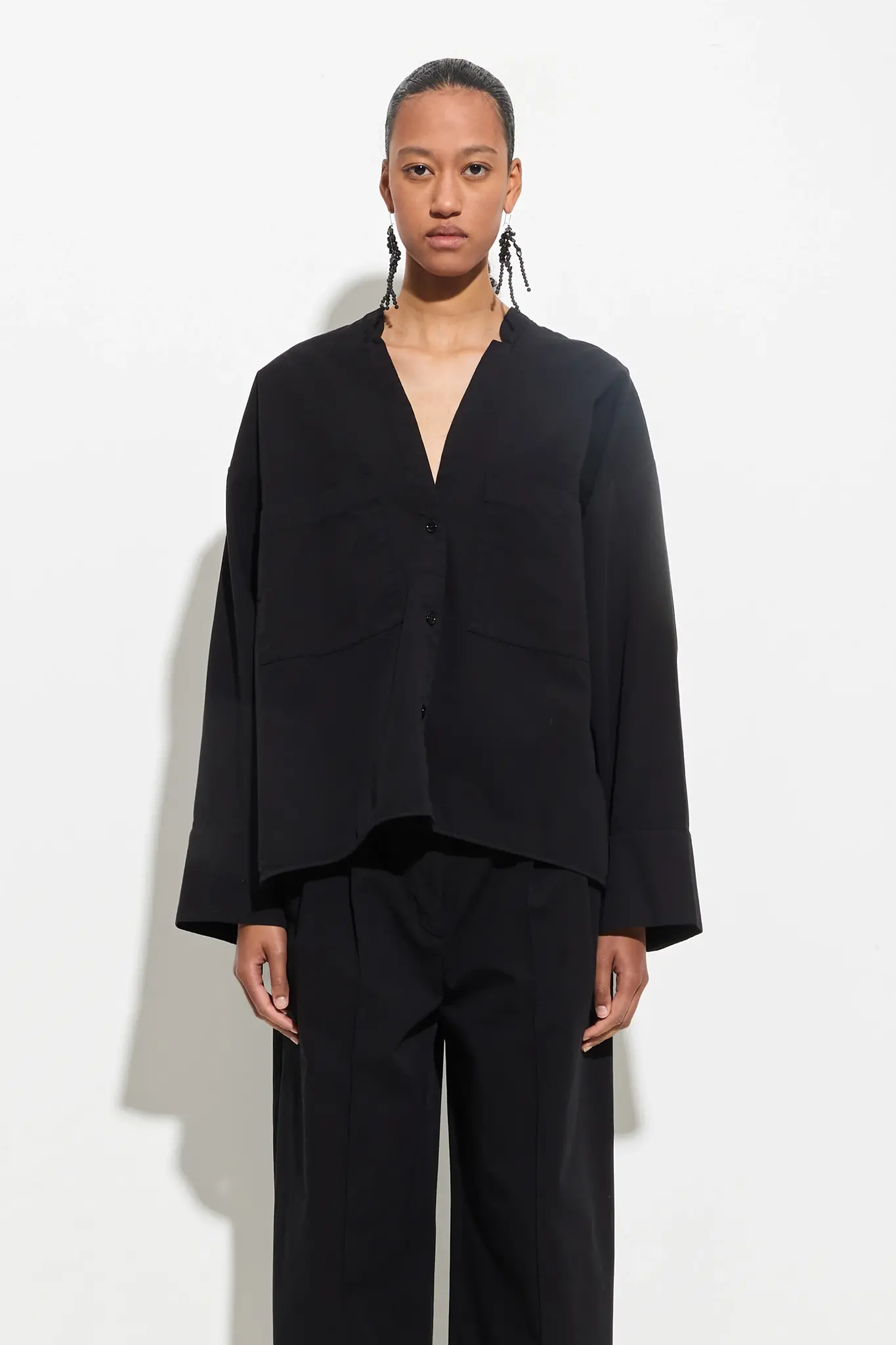 Christian Wijnants - Tashvid garment dyed shirt