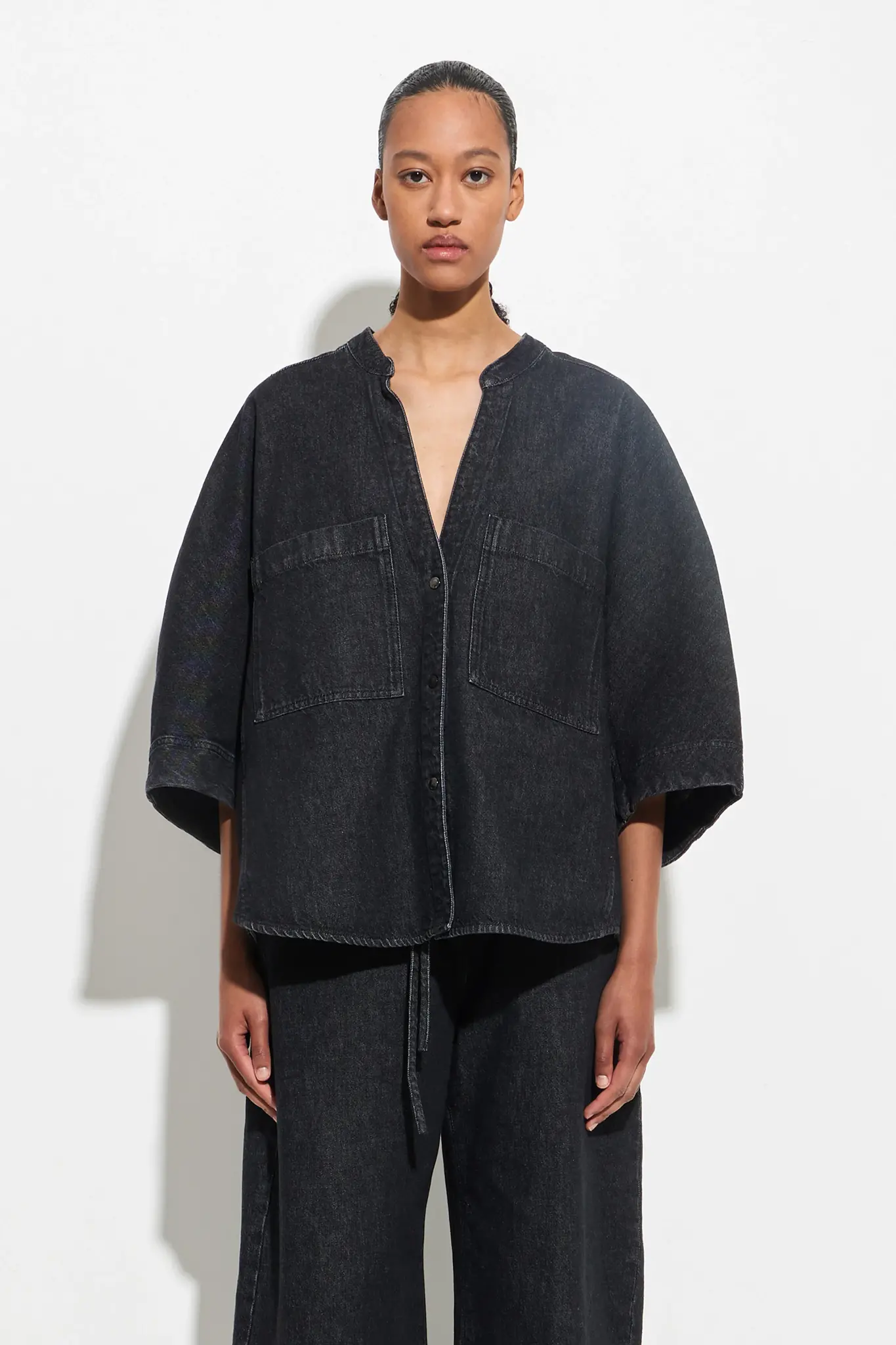Christian Wijnants - Tampari denim shirt