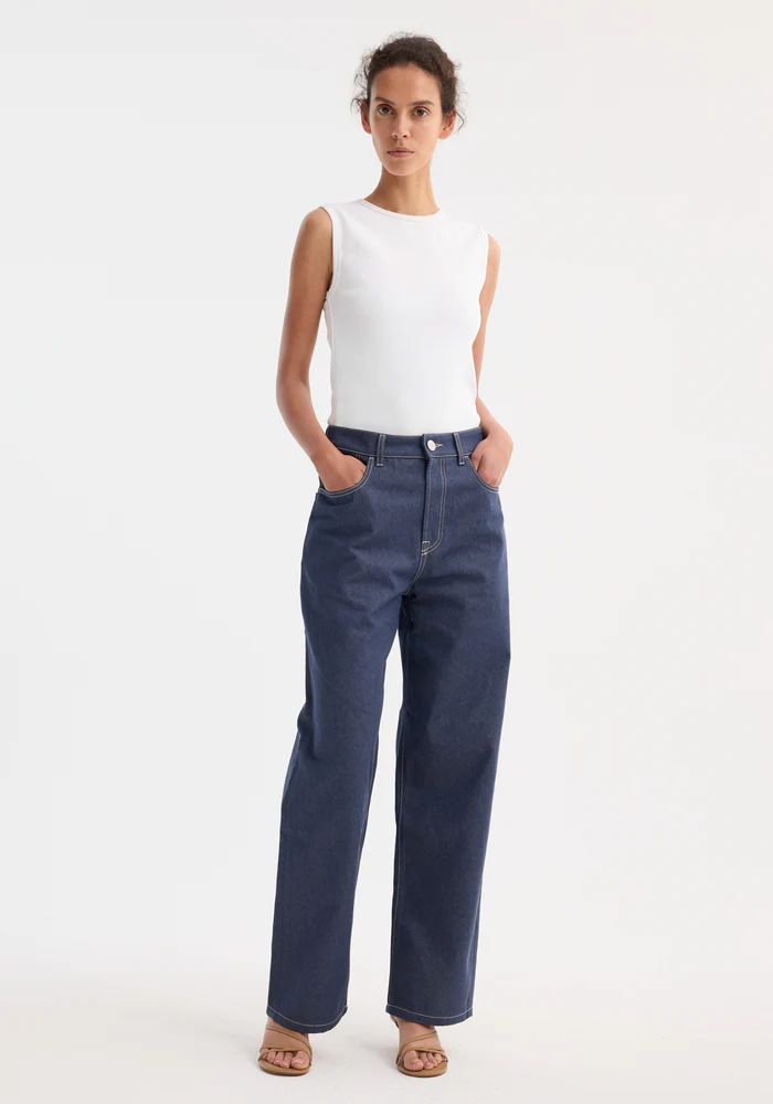 Róhe - Baggy fit raw denim