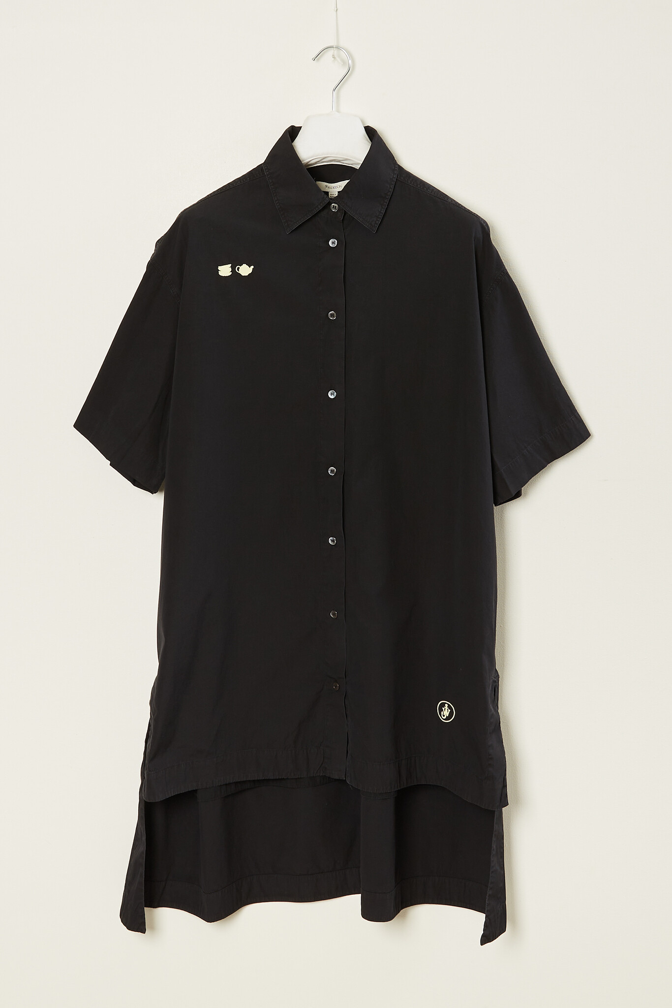 JW ANDERSON - Short sleeve shirt dress