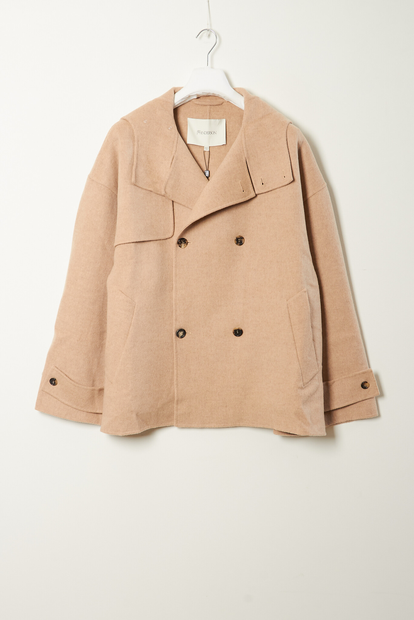 JW ANDERSON - Oversized peacoat