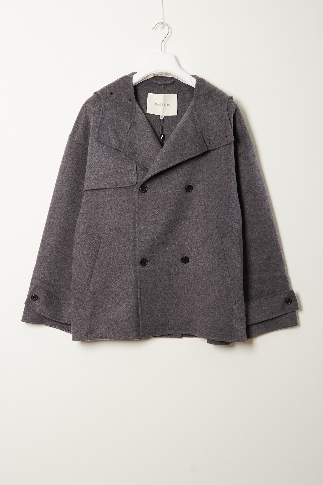 JW ANDERSON - Oversized peacoat