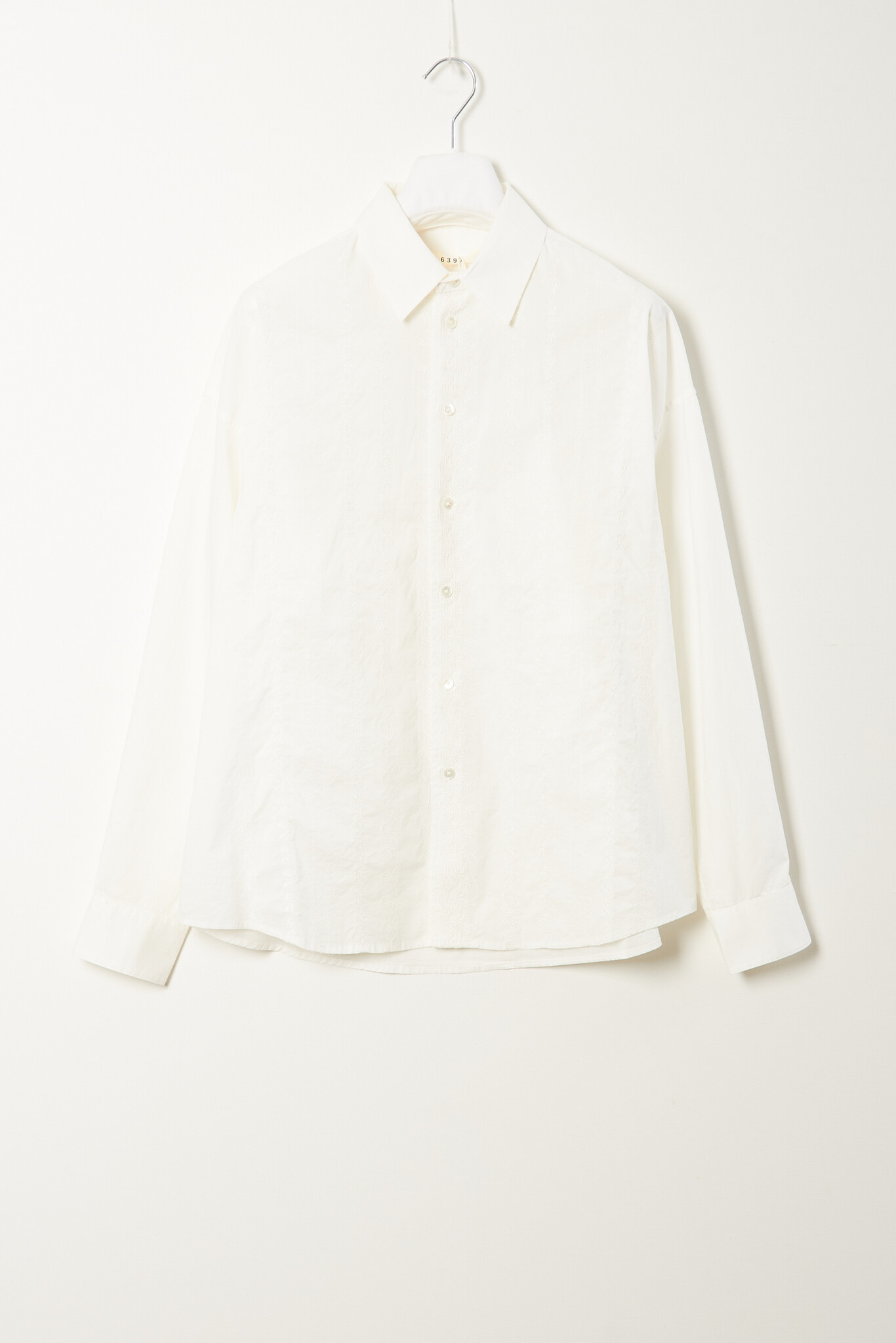 6397 Embroidered uniform shirt