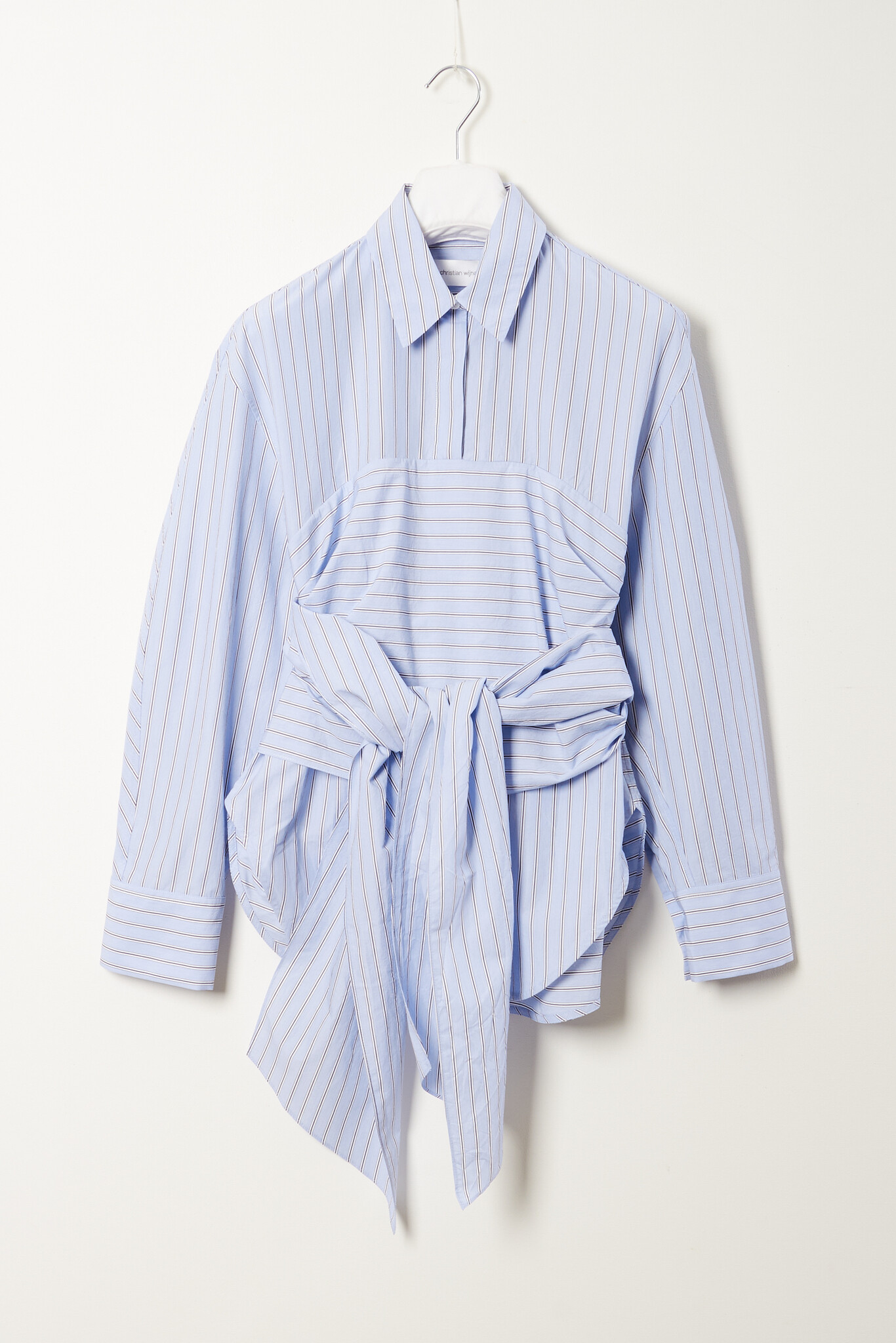 Christian Wijnants - Tarsy wrapped panel shirt