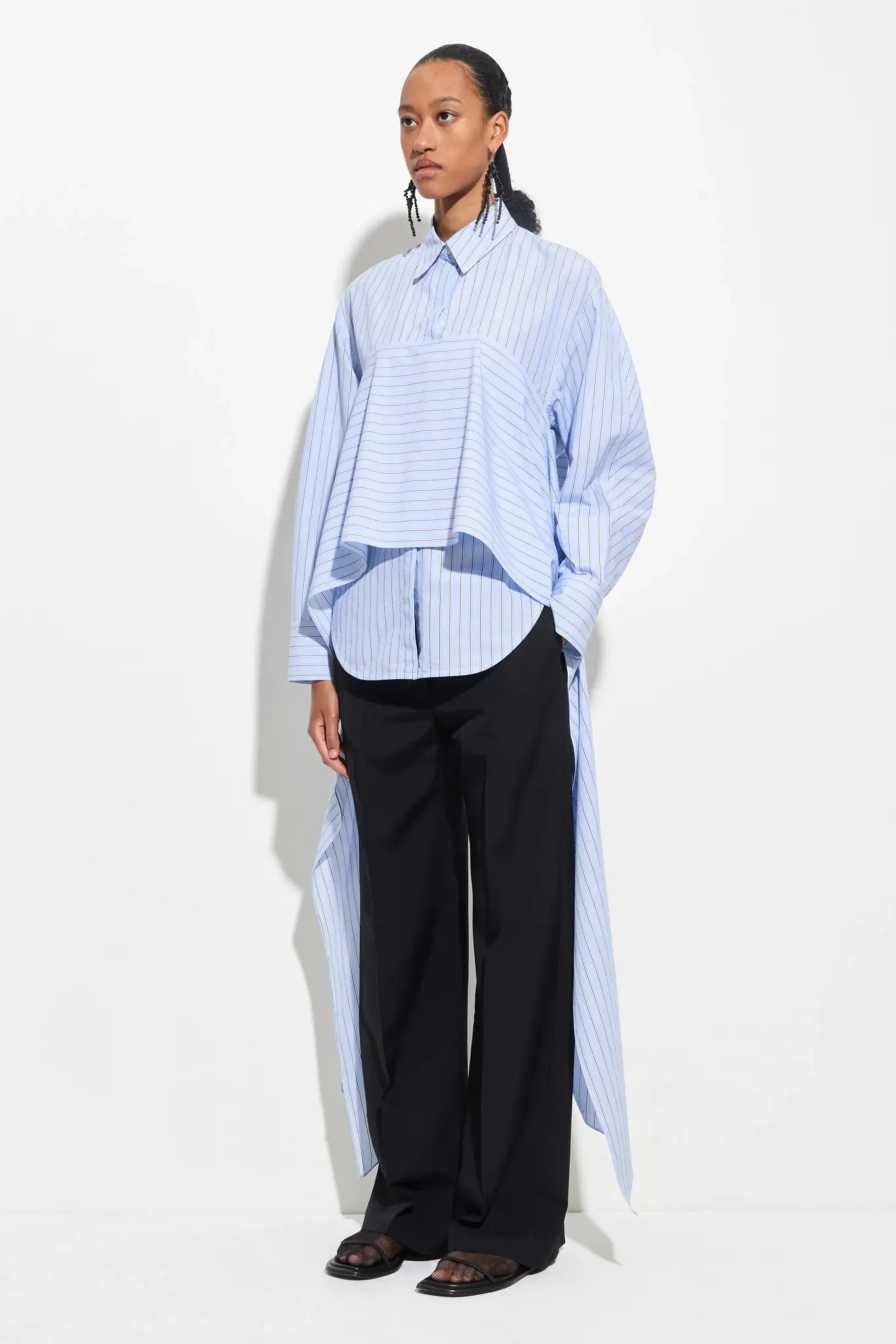 Christian Wijnants - Tarsy wrapped panel shirt