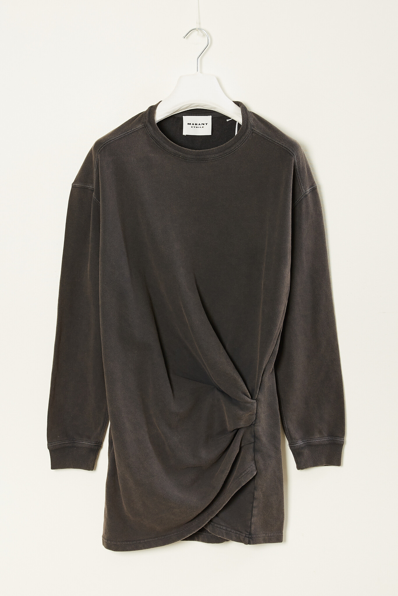 Marant Etoile - Pipper drapy sweat dress