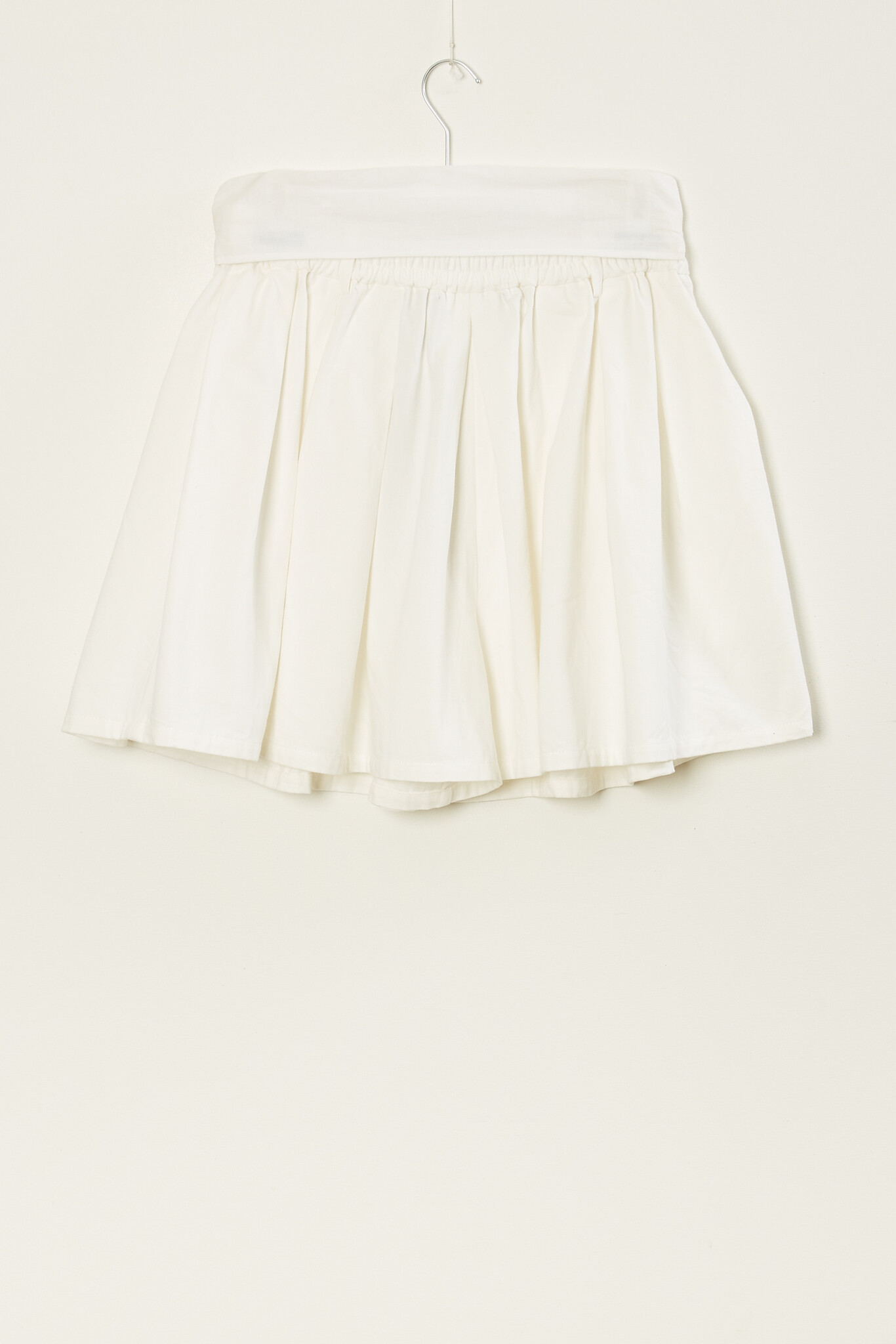  - Denim cotton shorts