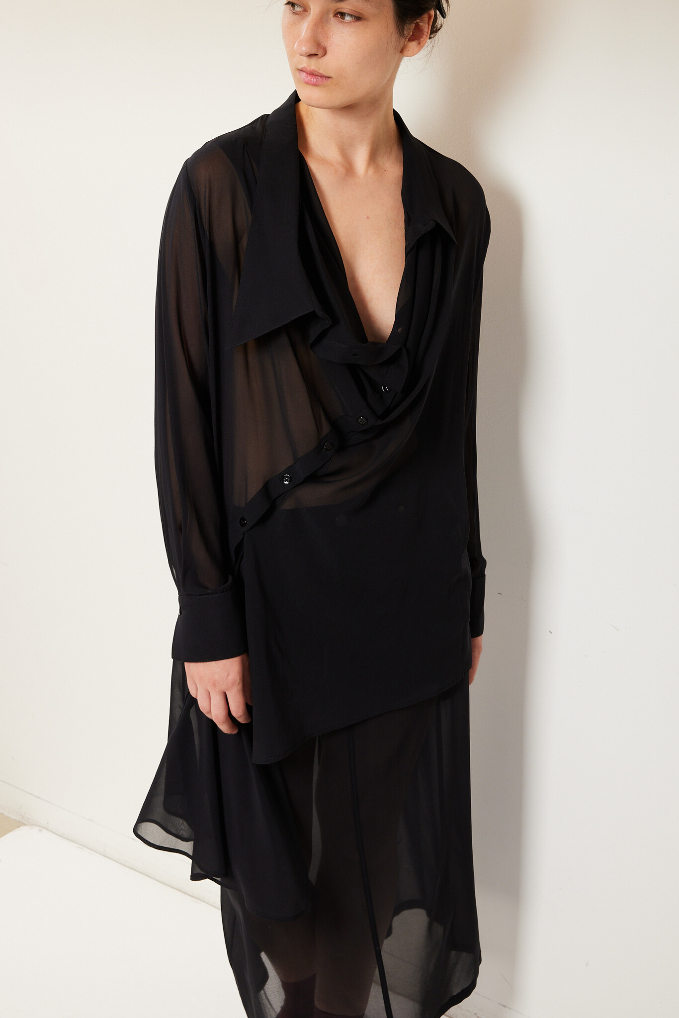  - 03  silk blend principale dress