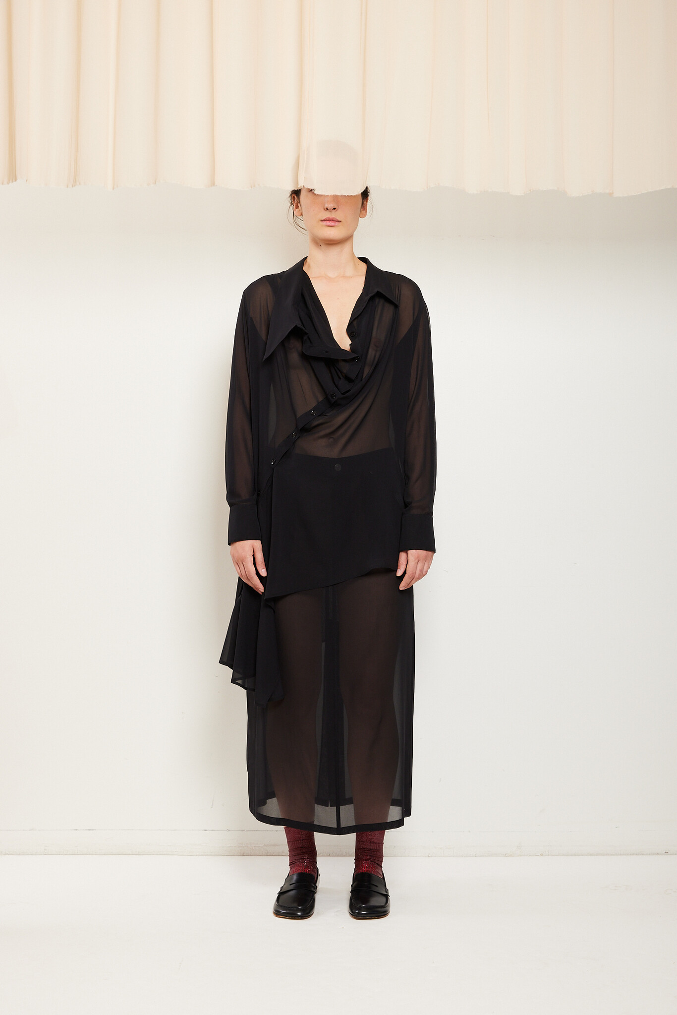  - 03  silk blend principale dress