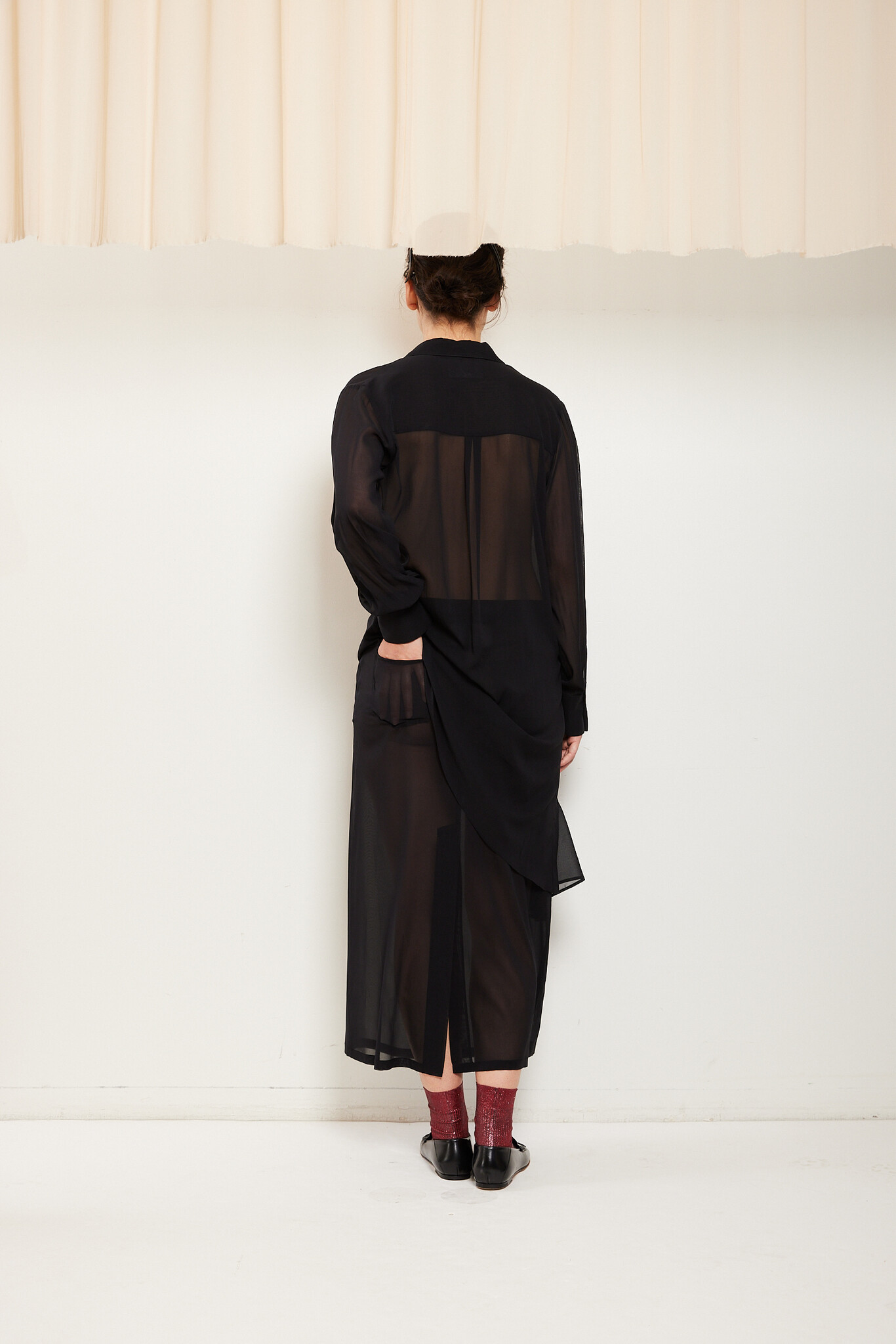 Erika - 05 silk blend skirt