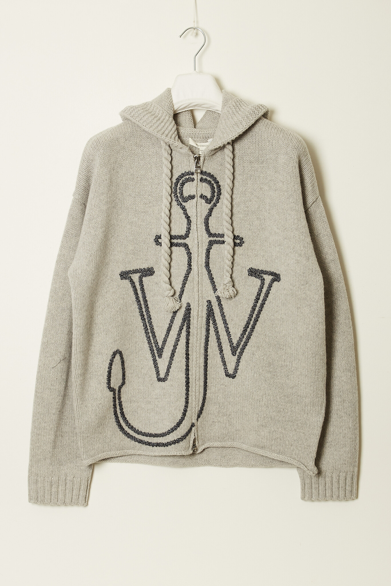 JW ANDERSON Anchor zipped hoodie