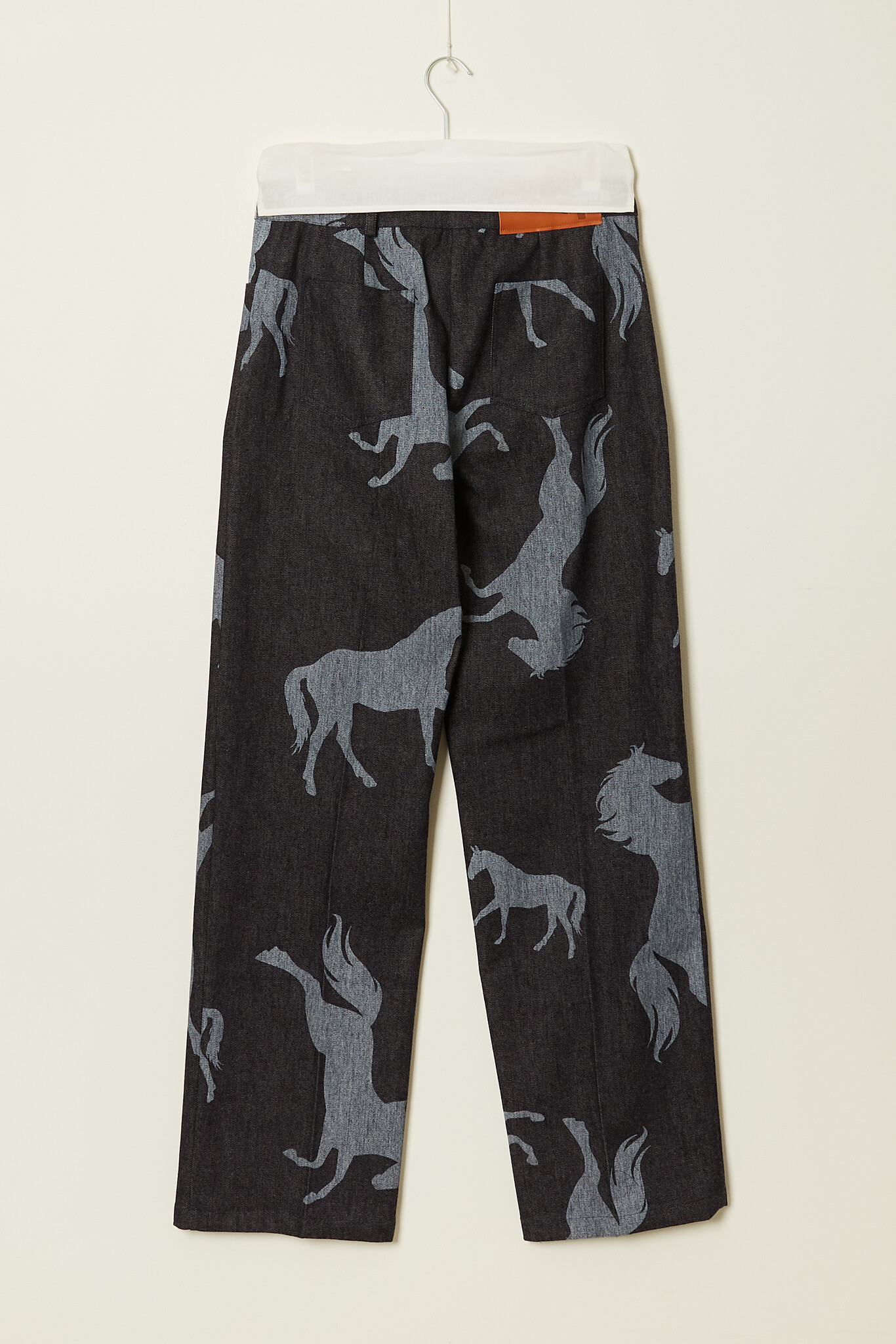  - Horse denim fitted jeans