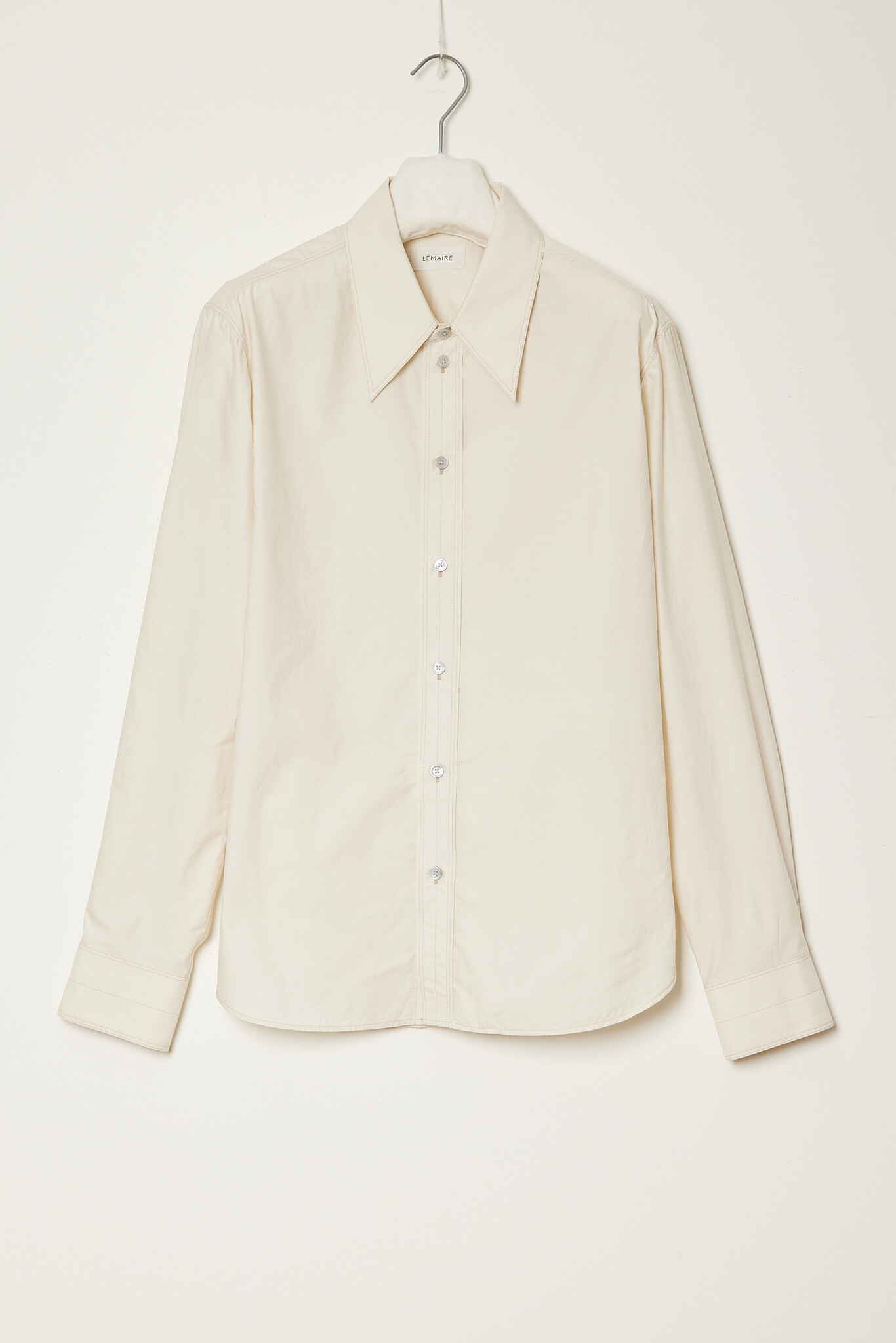 Lemaire - Pointed collar shirt