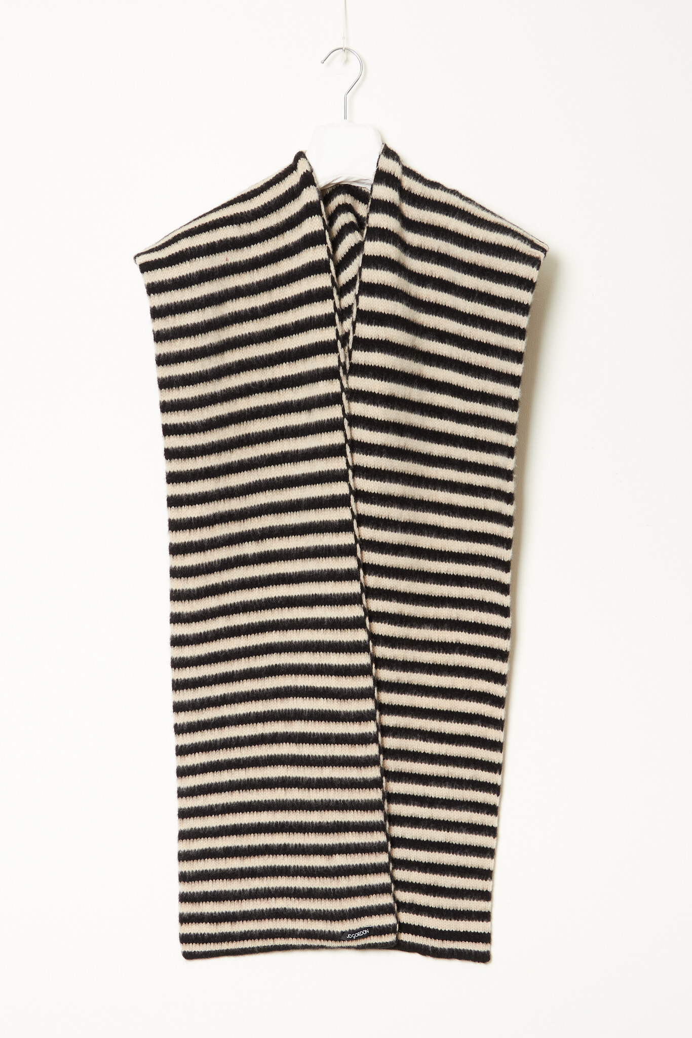 Jo Gordon 07 MAC Striped Brushed Hood Scarf