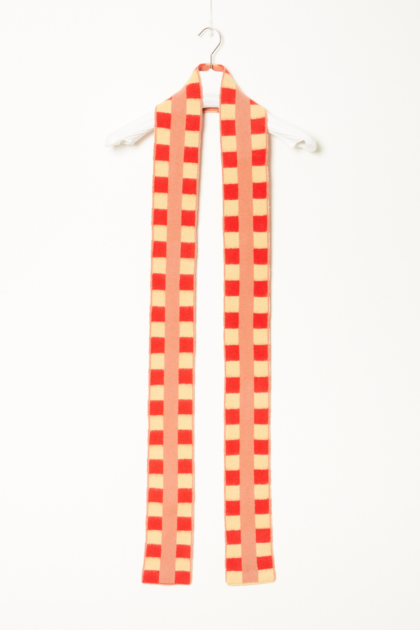 Jo Gordon 24 MAC Check Stripe Brushed Scarf