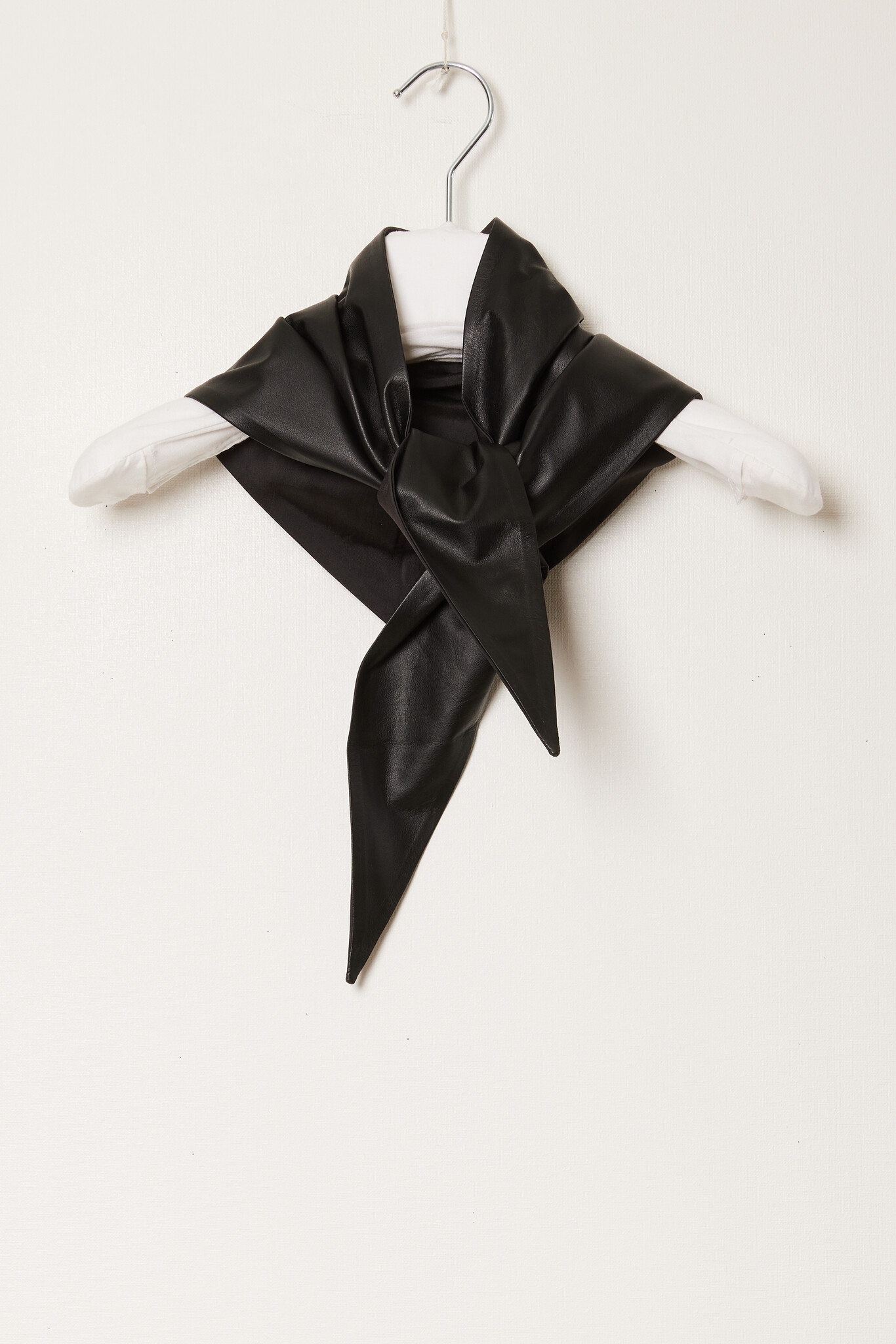 Lemaire - Leather triangle scarf