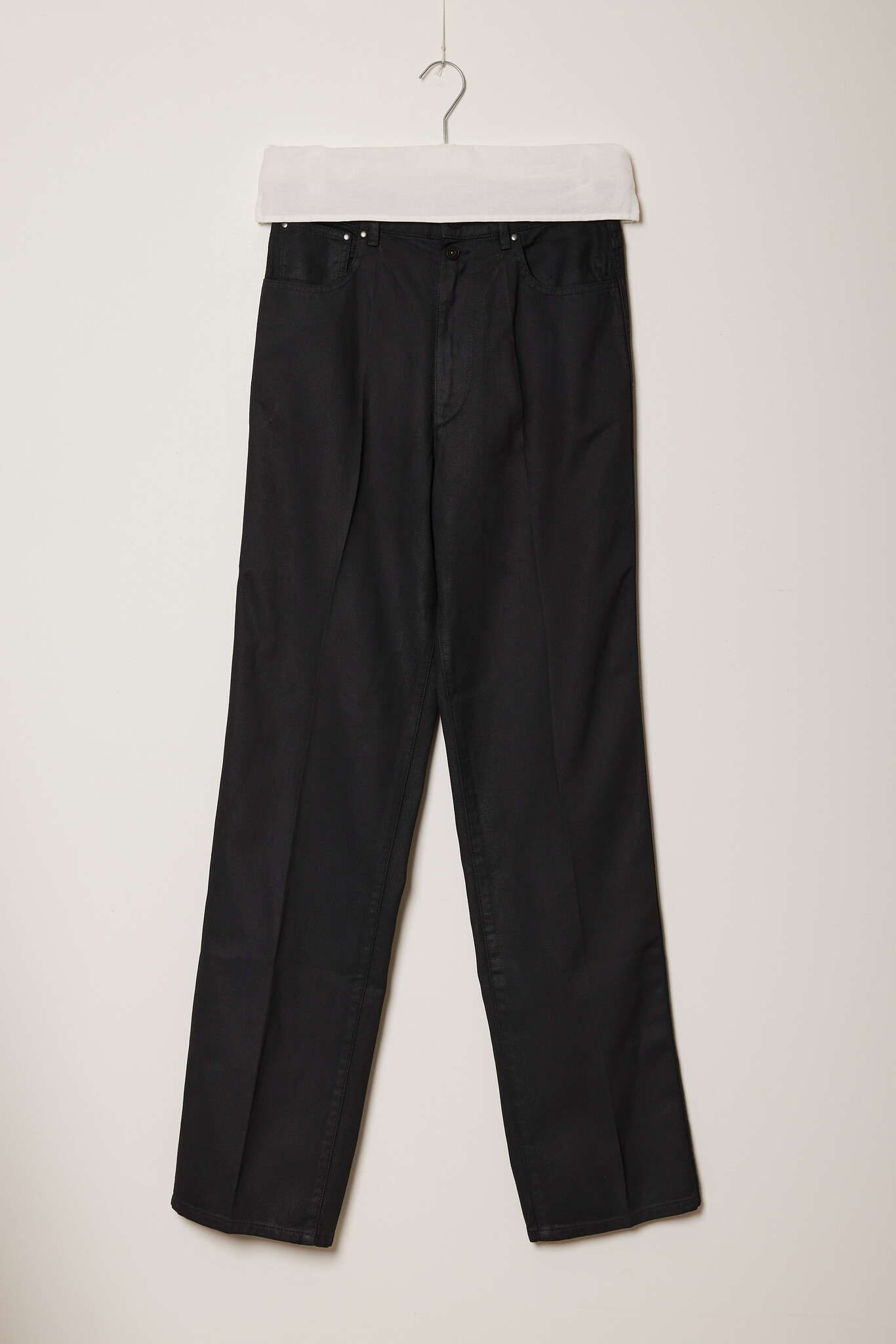 Lemaire - High waisted straight pants