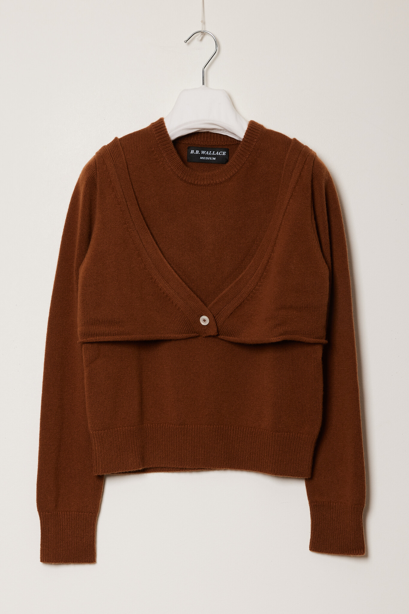 B.B. Wallace Dine cashmere cardigan