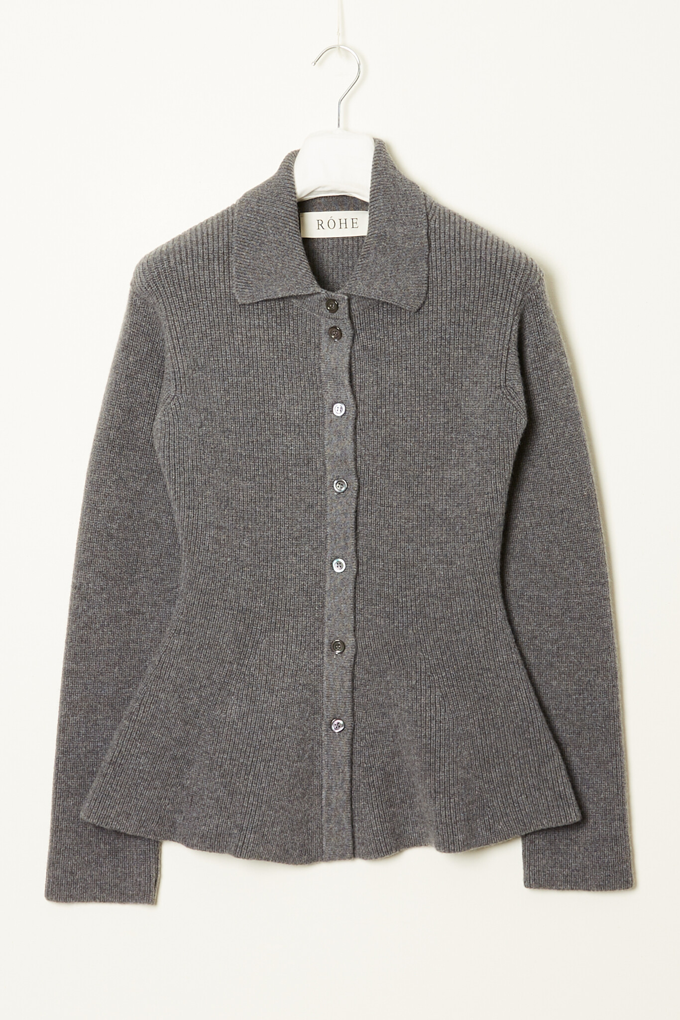 Róhe - Waisted rib cardigan