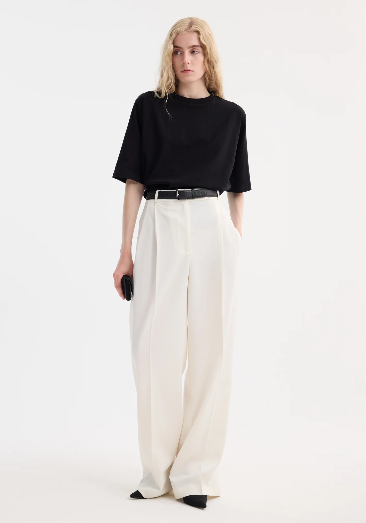 Róhe - Mid waist tailored trousers