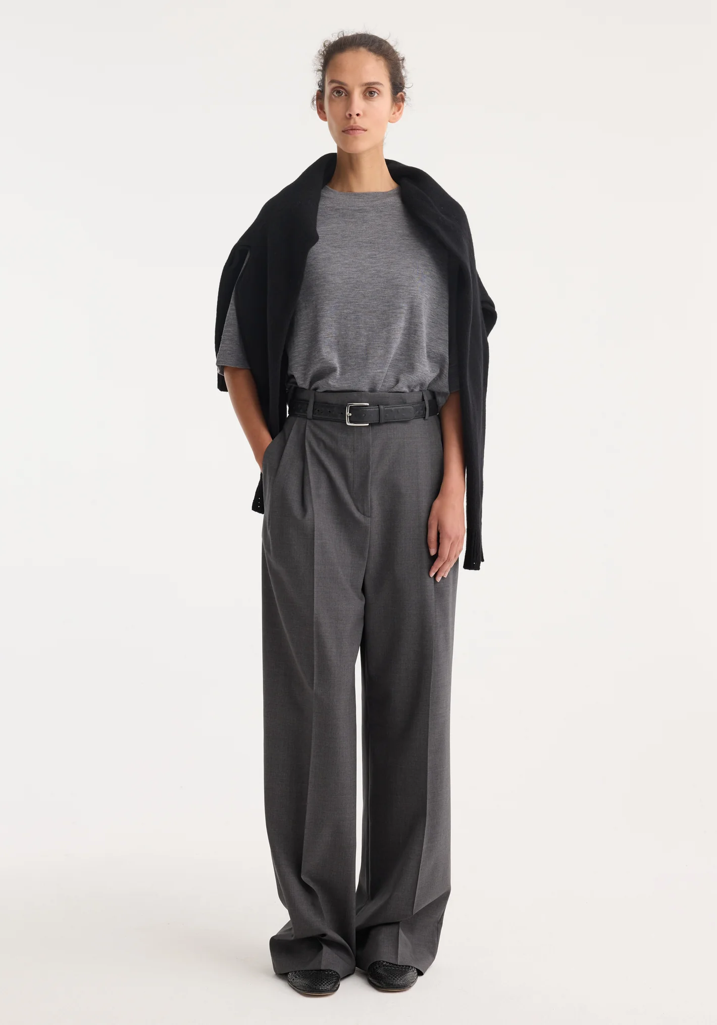 Róhe - High waist tailored trousers