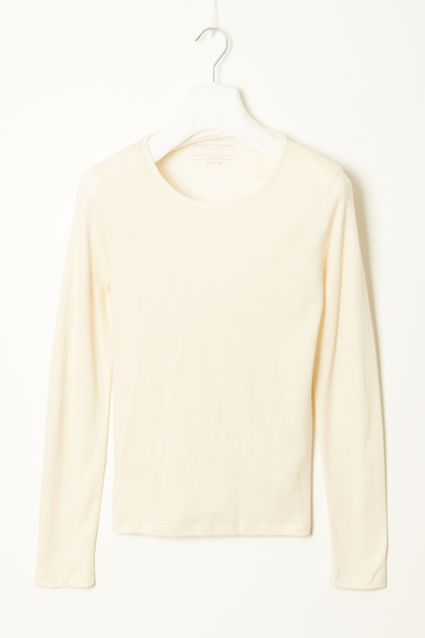 Majestic Filatures Col rond manches longues