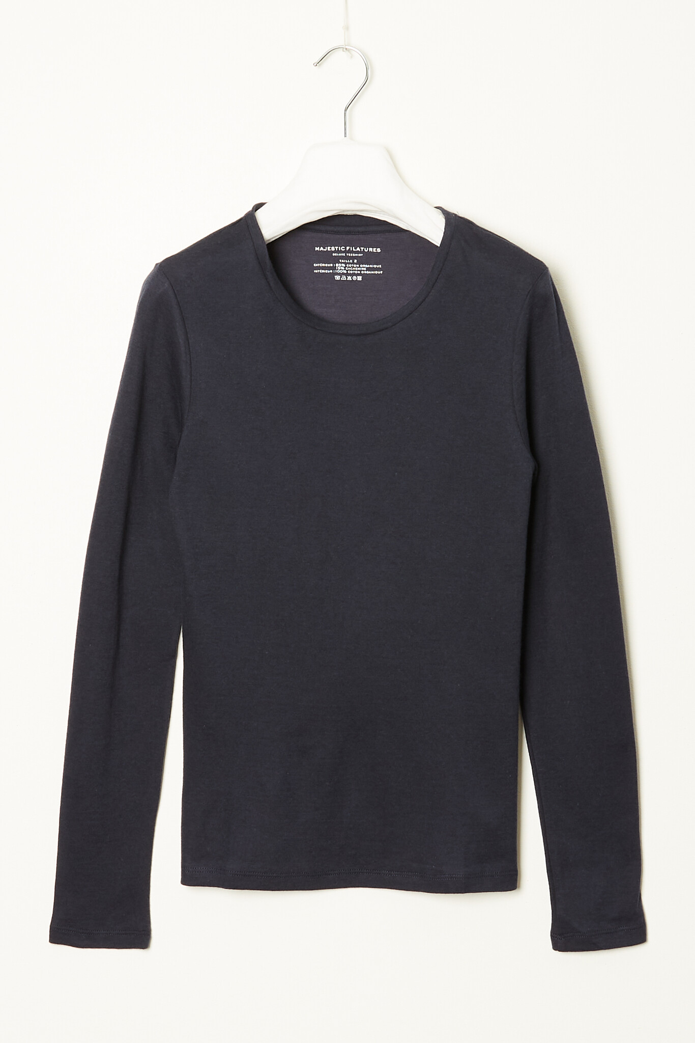 Majestic Filatures Col rond manches longues