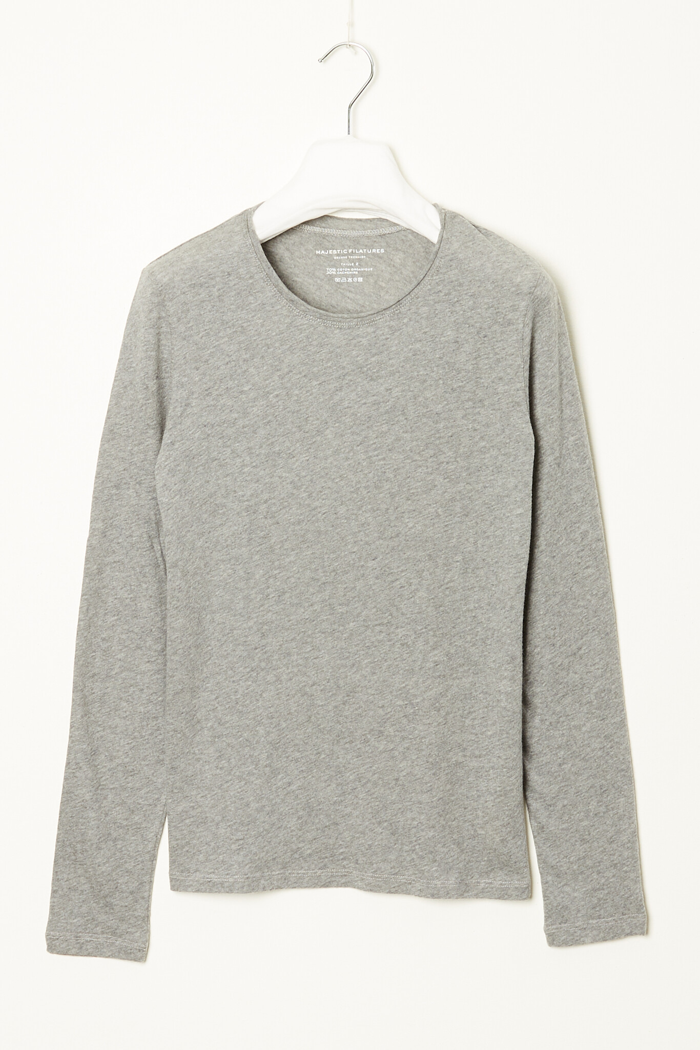 Majestic Filatures Col rond manches longues