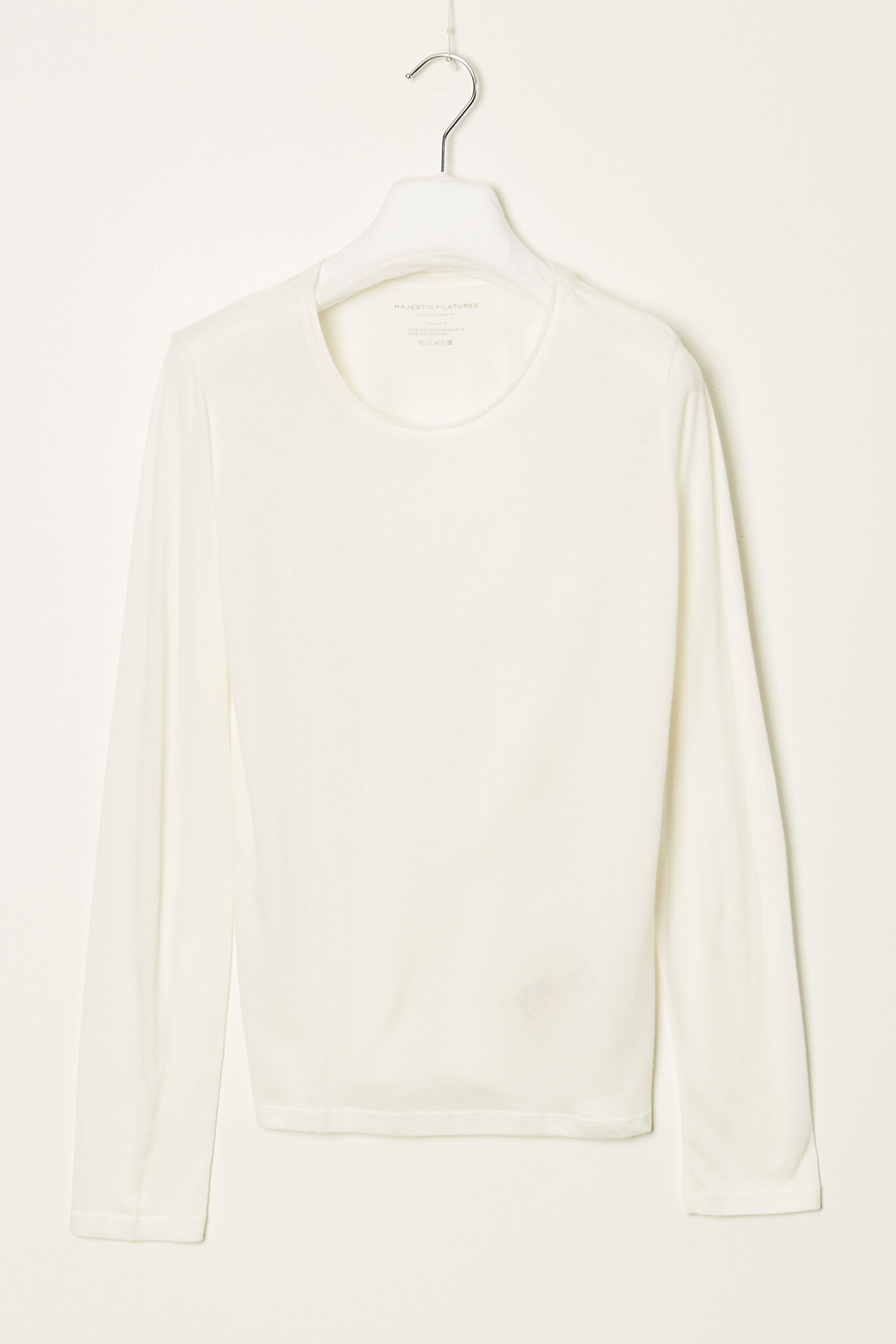 Majestic Filatures Col rond manches longues