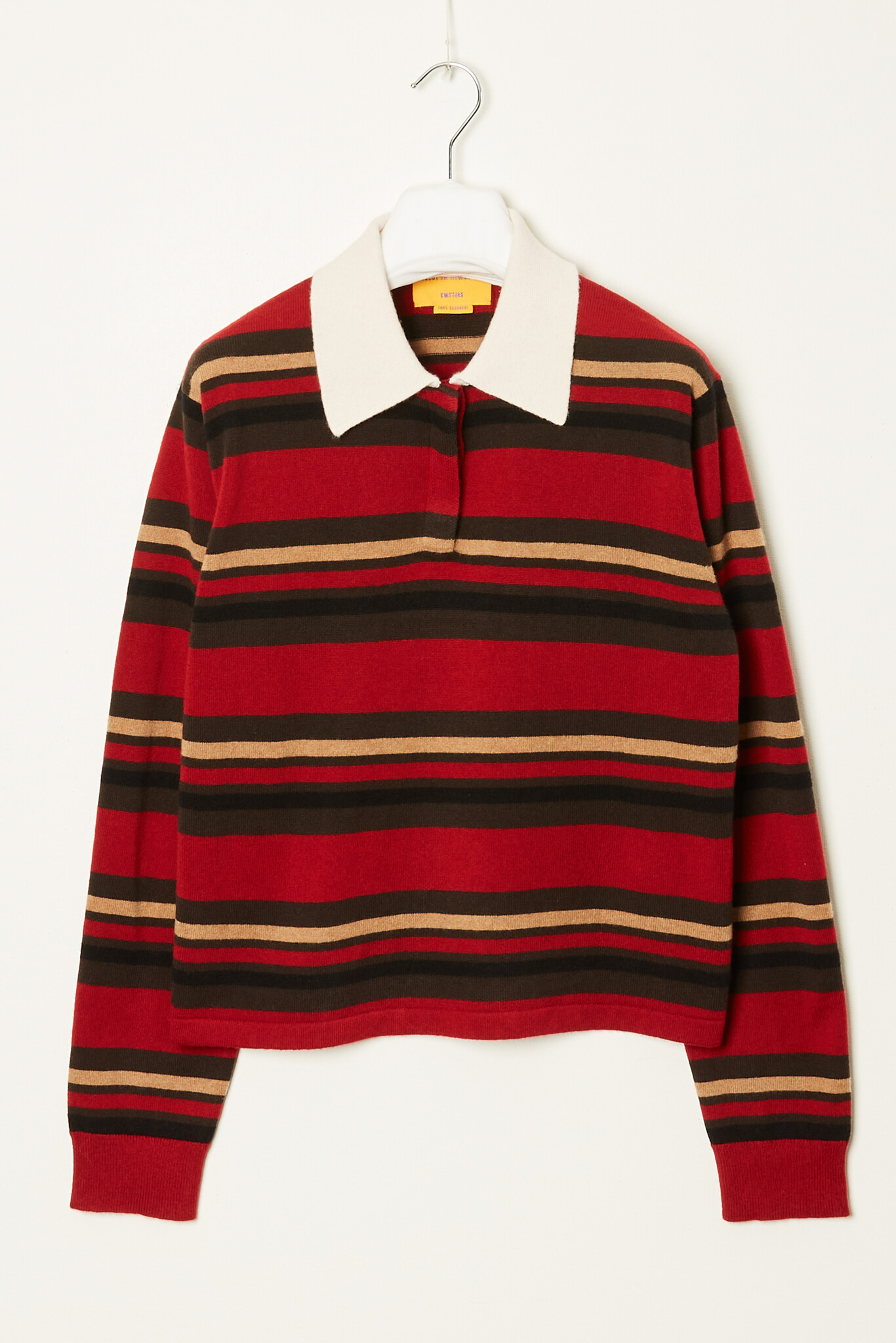 Guest in Residence - Cropped stripe rugby