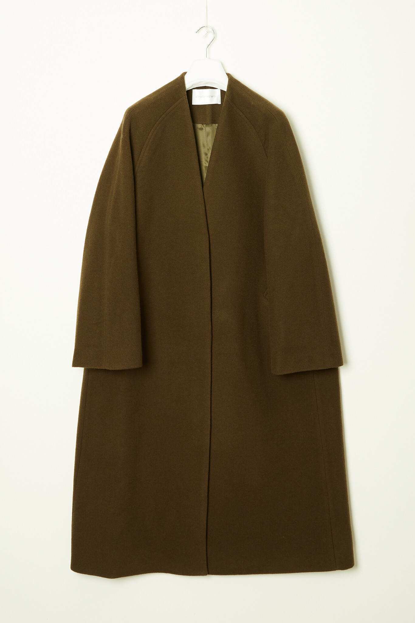 Christian Wijnants Callo long v-neck coat