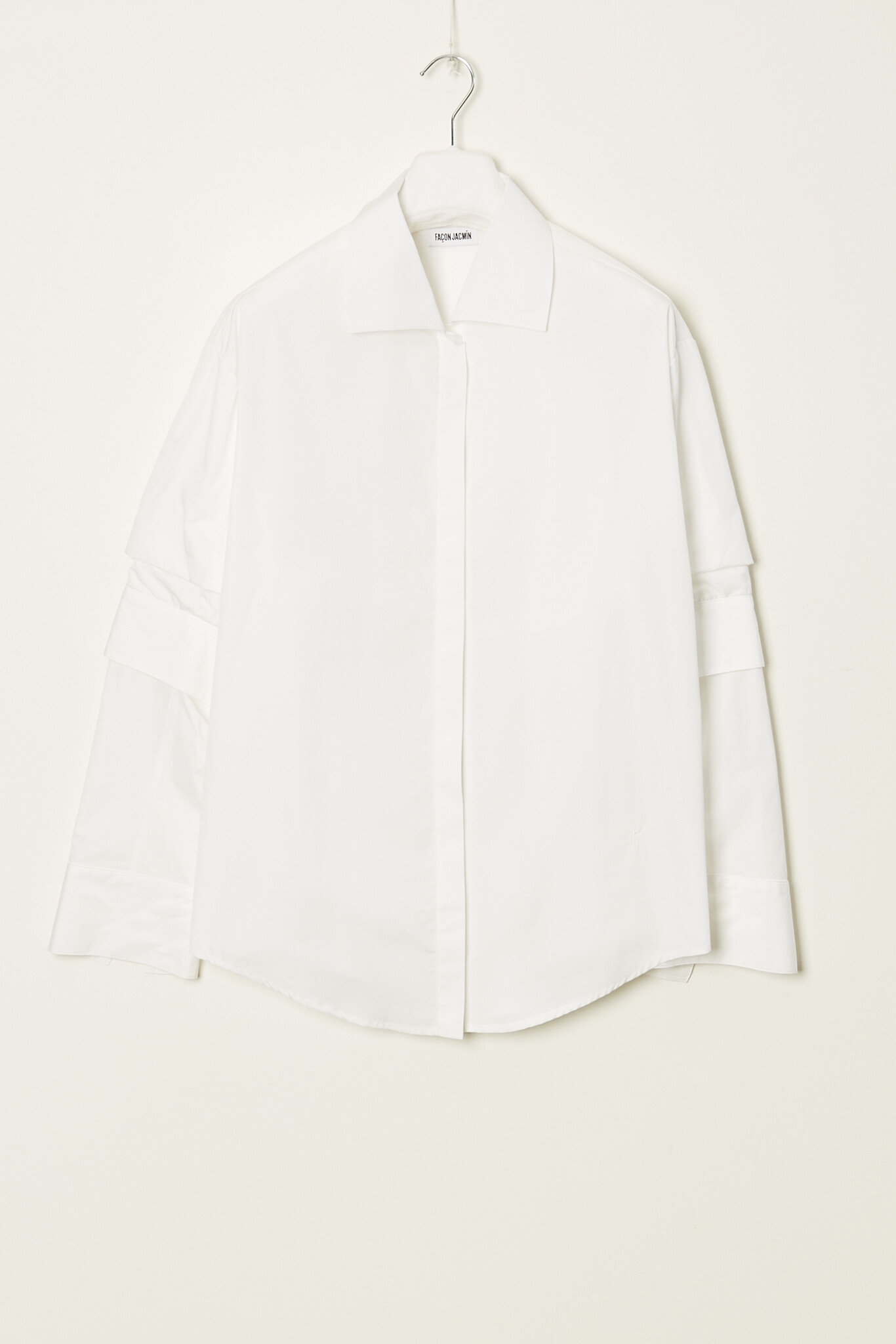 Facon Jacmīn Cosmo trompe l'oeil shirt