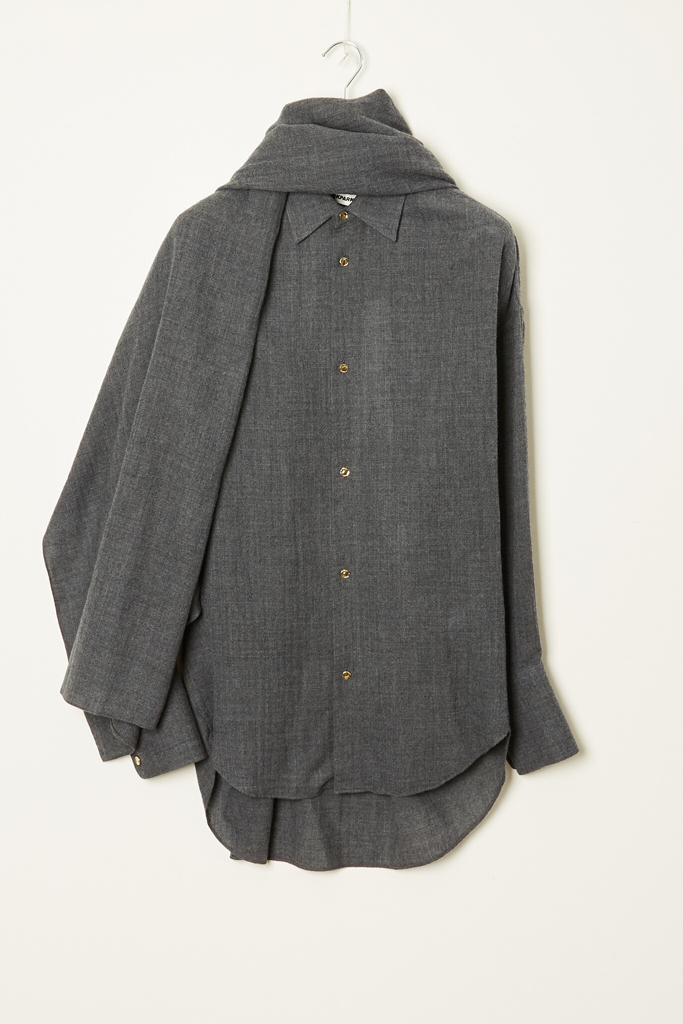 Darkpark Georgia scarf wool shirt