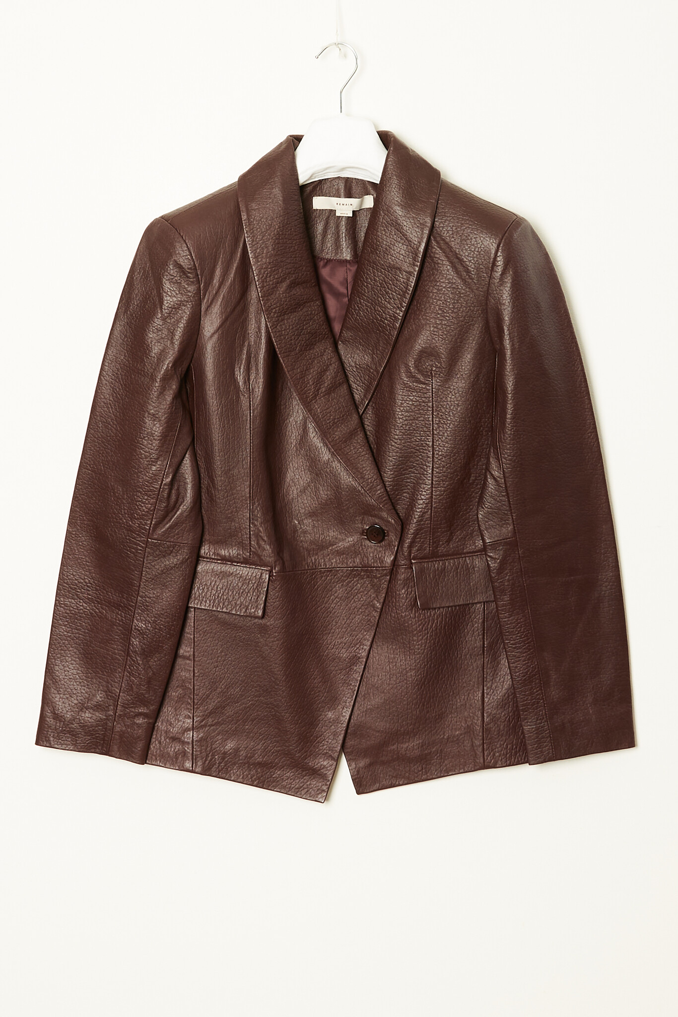 Remain - Heavy leather blazer