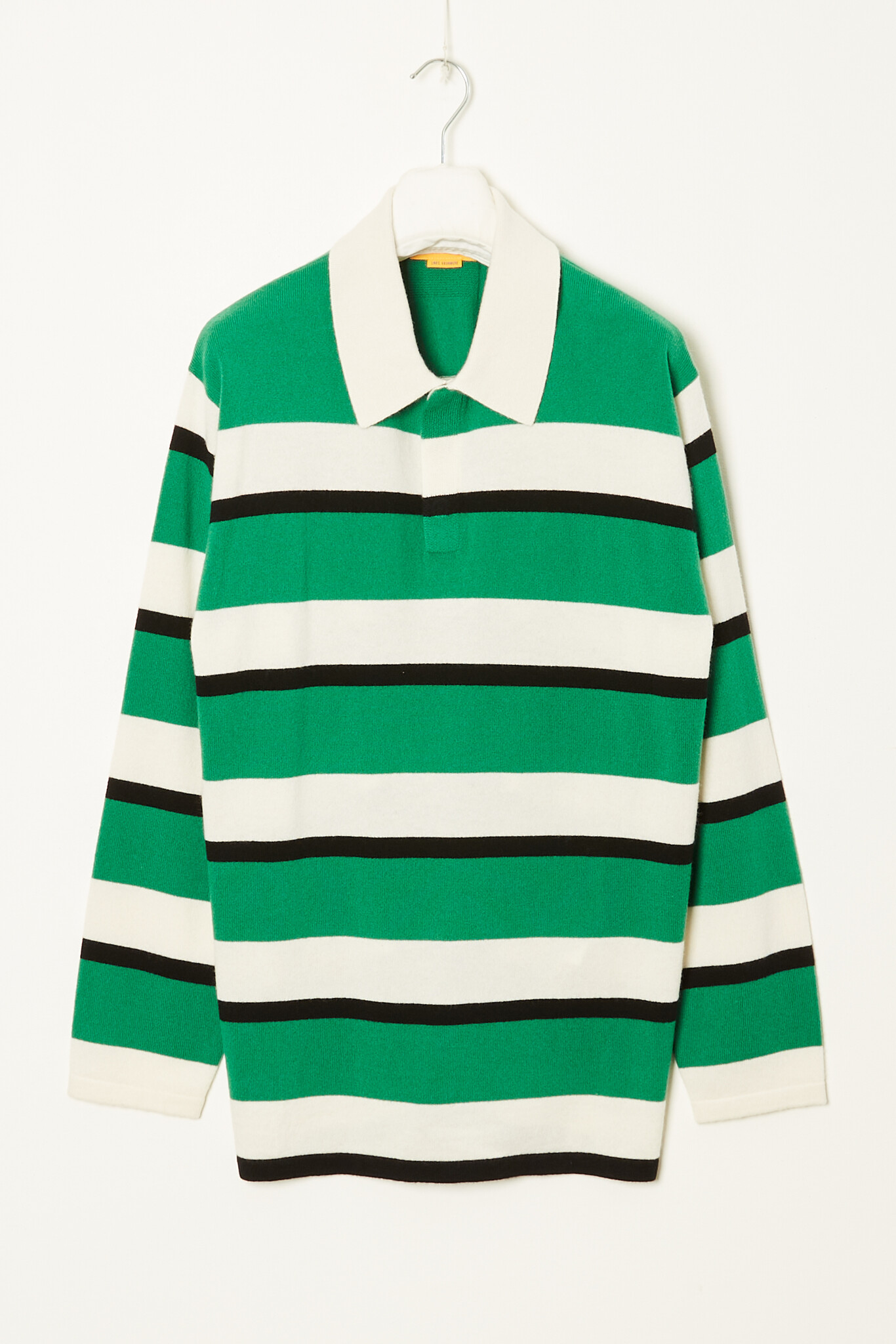 Guest in Residence - Striped cashmere rugby