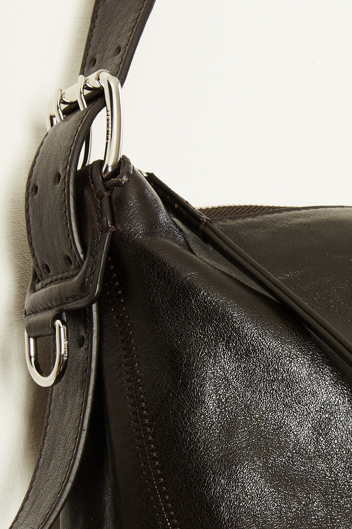 Lemaire - Belted baguette bag