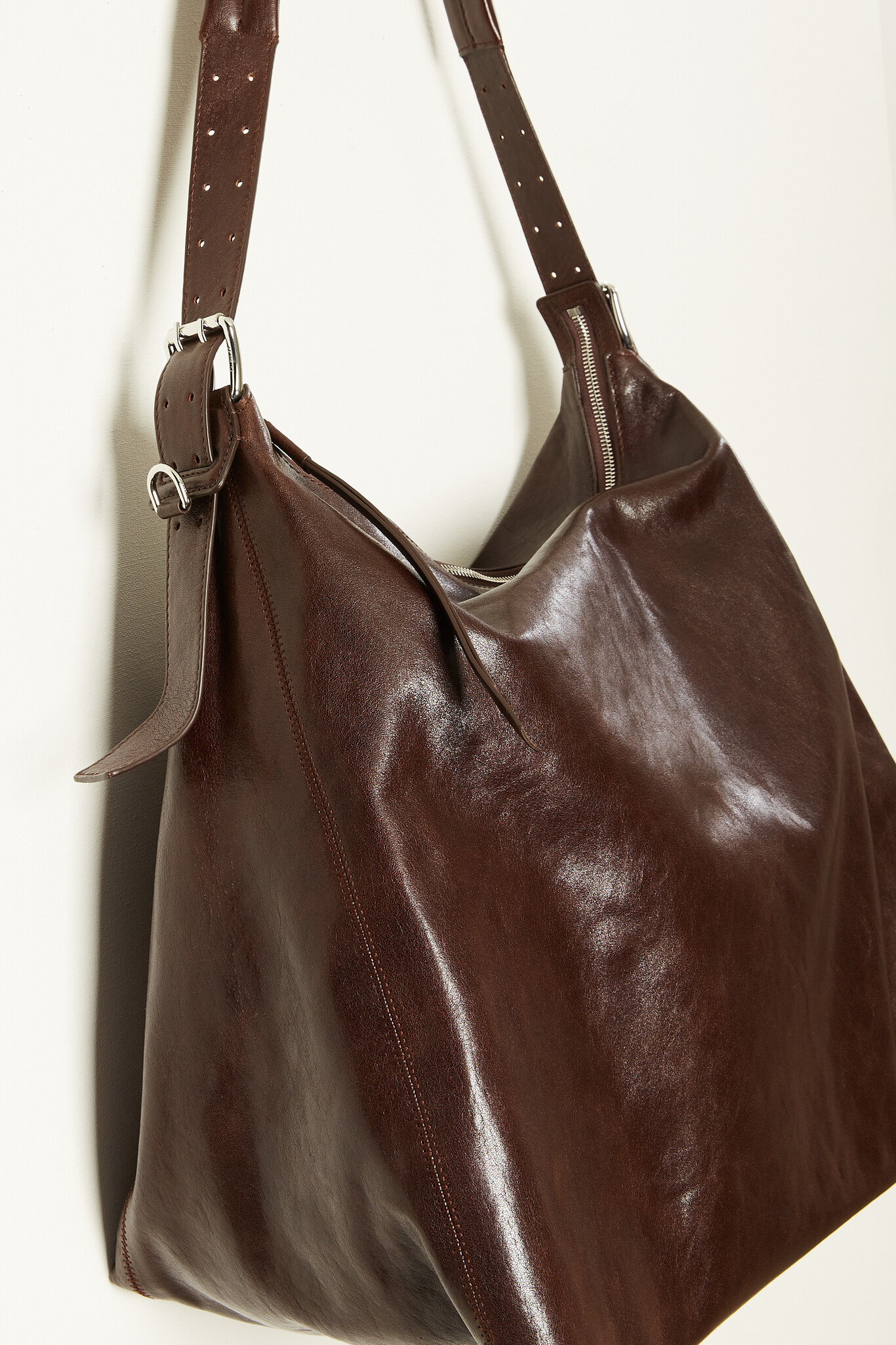 Lemaire - Belted hobo bag