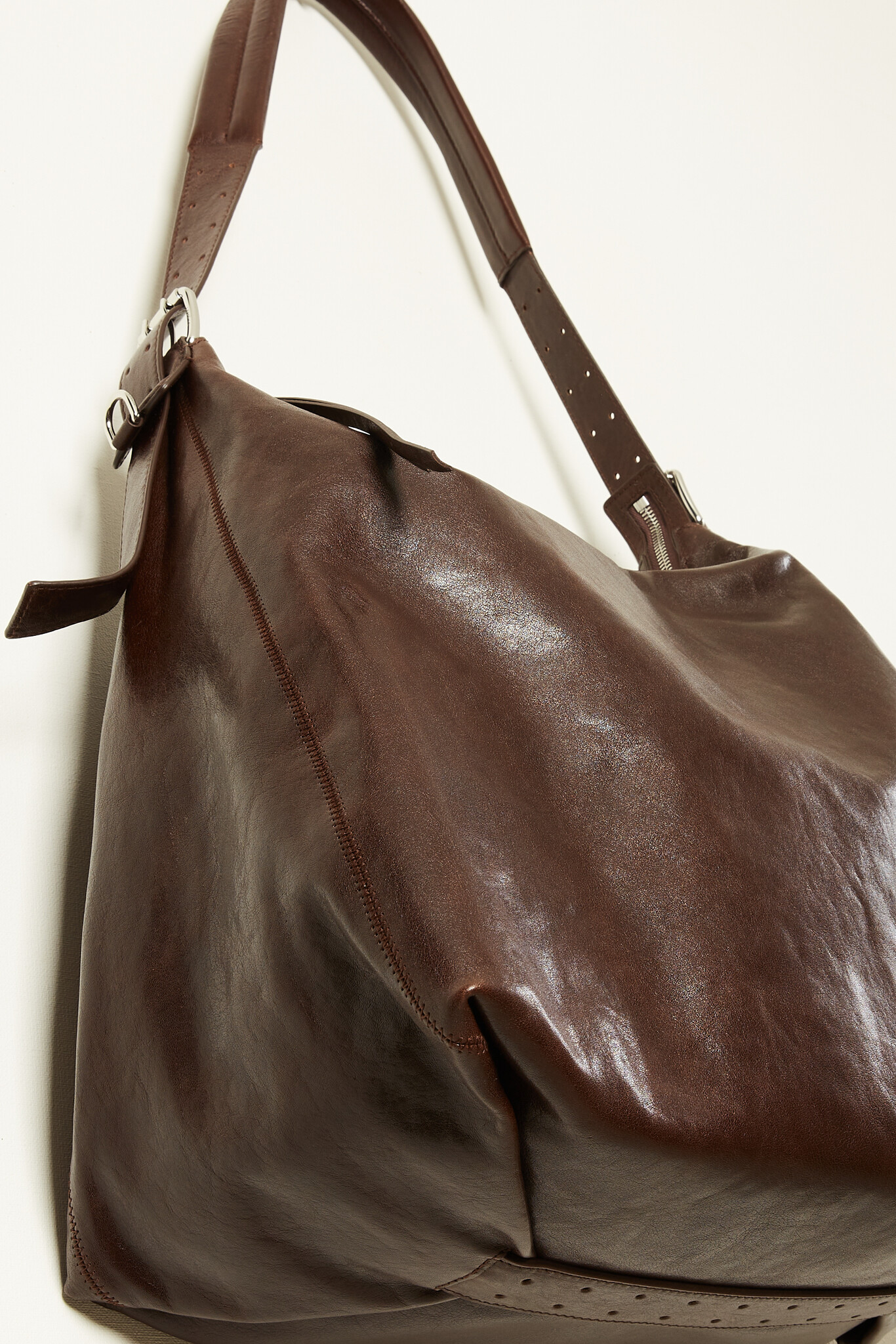 Lemaire - Belted hobo bag