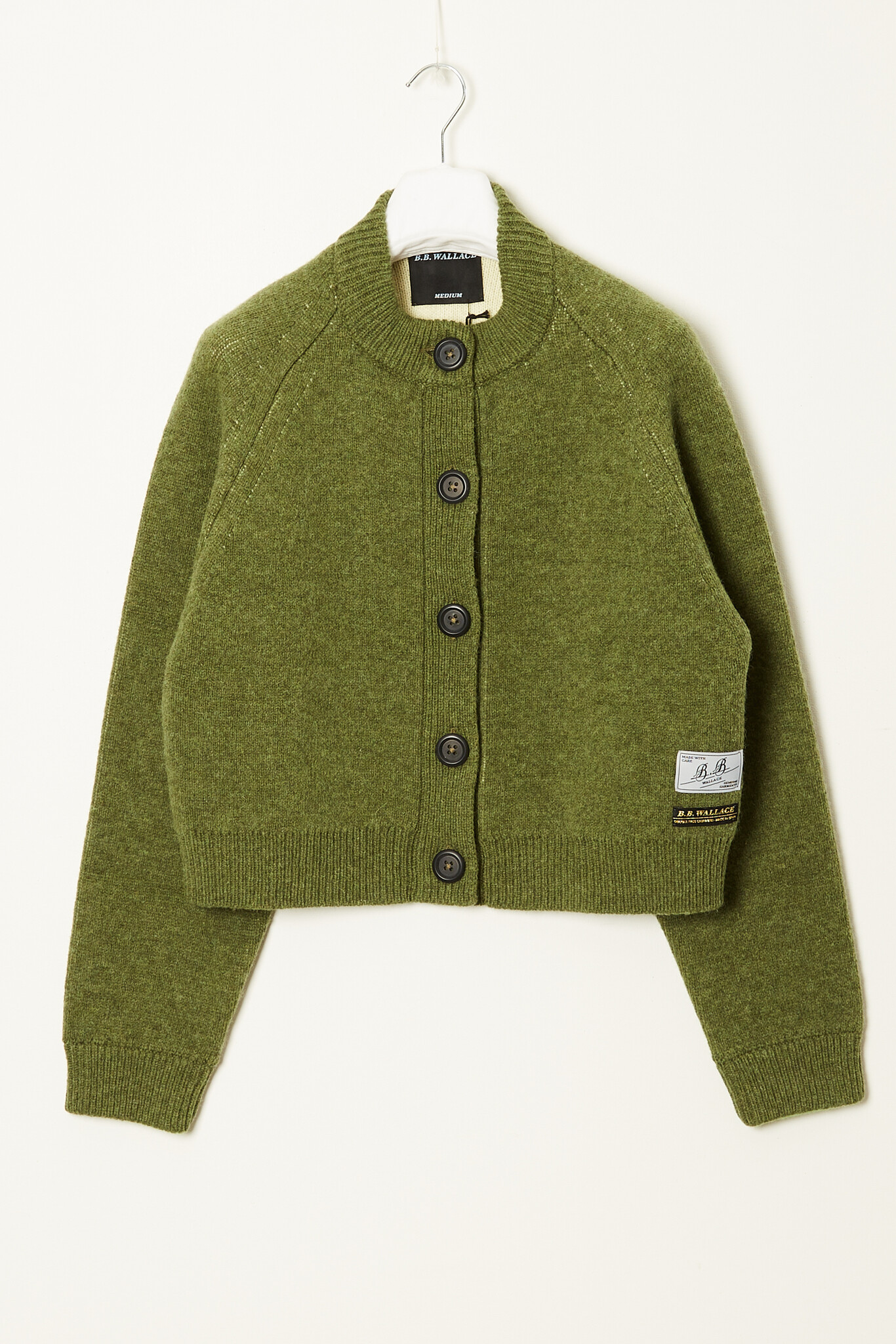 B.B. Wallace Sherman crew neck cardigan