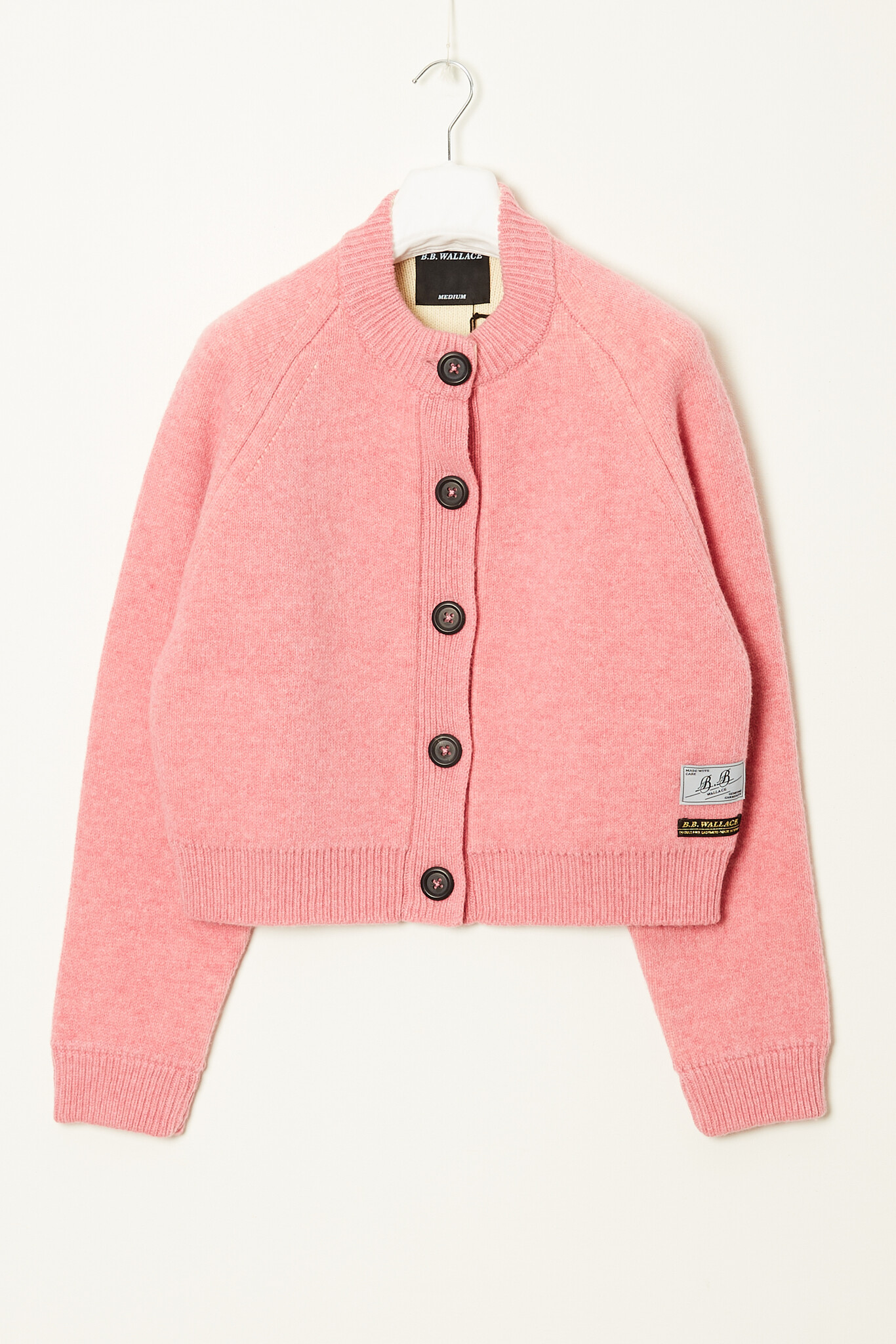 B.B. Wallace Sherman crew neck cardigan
