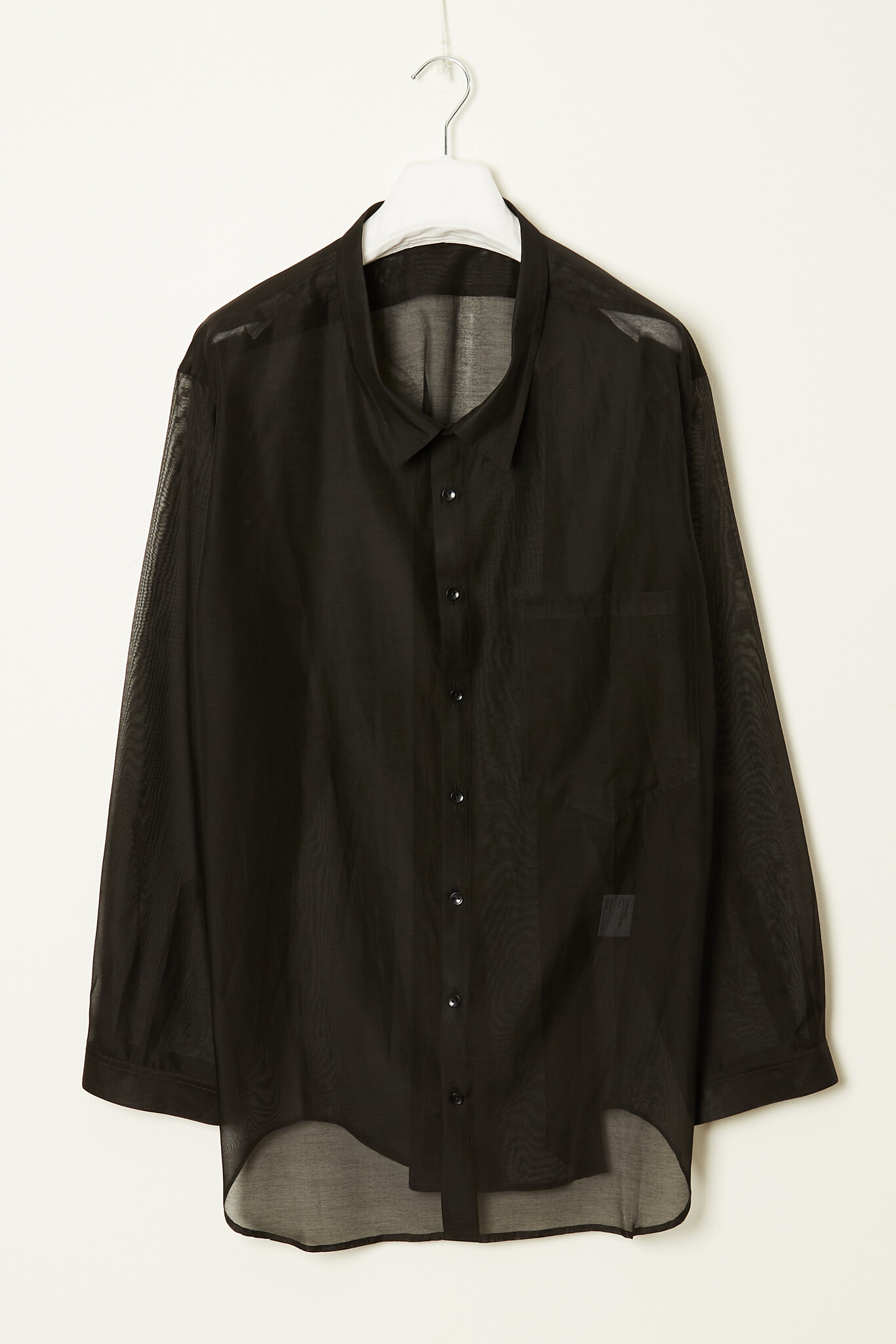 Monique van Heist - No5 dropneck silk voile shirt