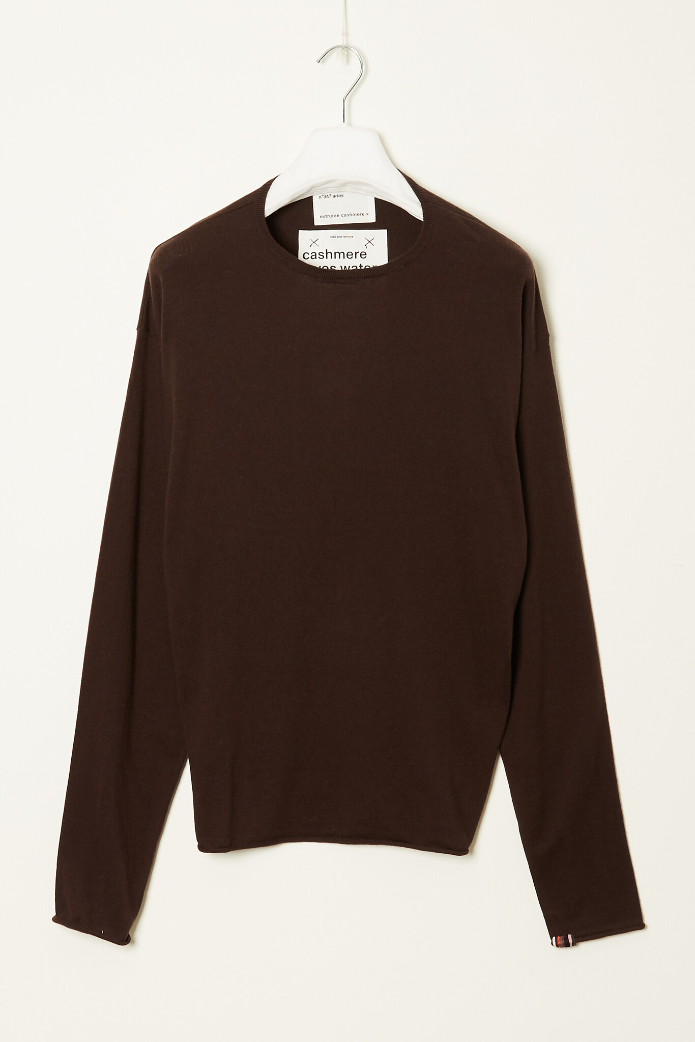 Extreme cashmere n°347 aries cotton cashmere sweater