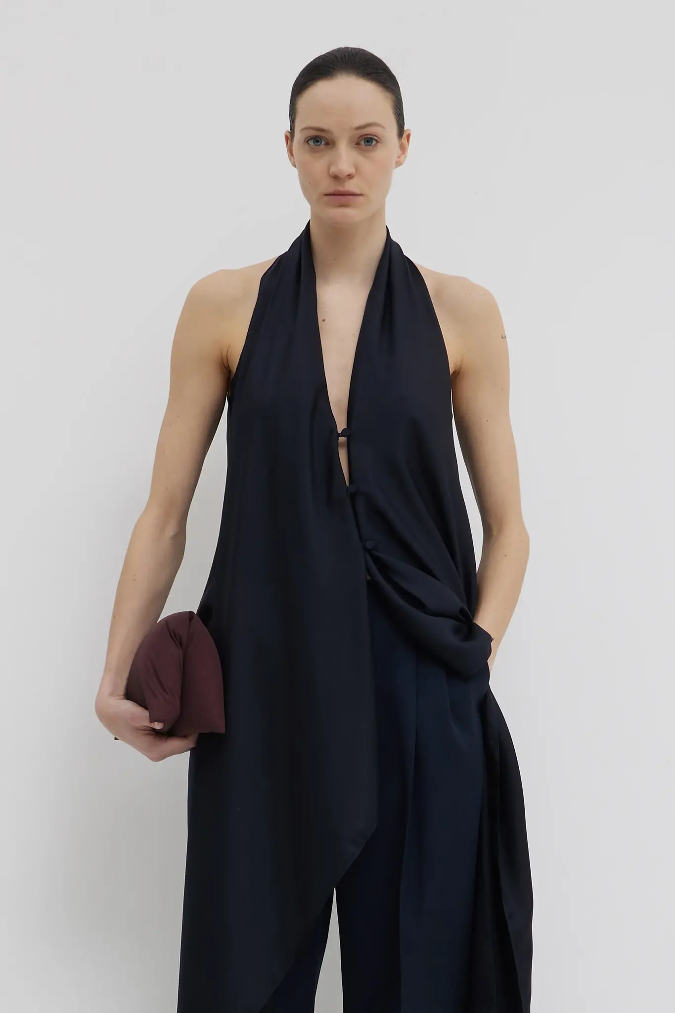Christian Wijnants - Trini draped sleeveless top
