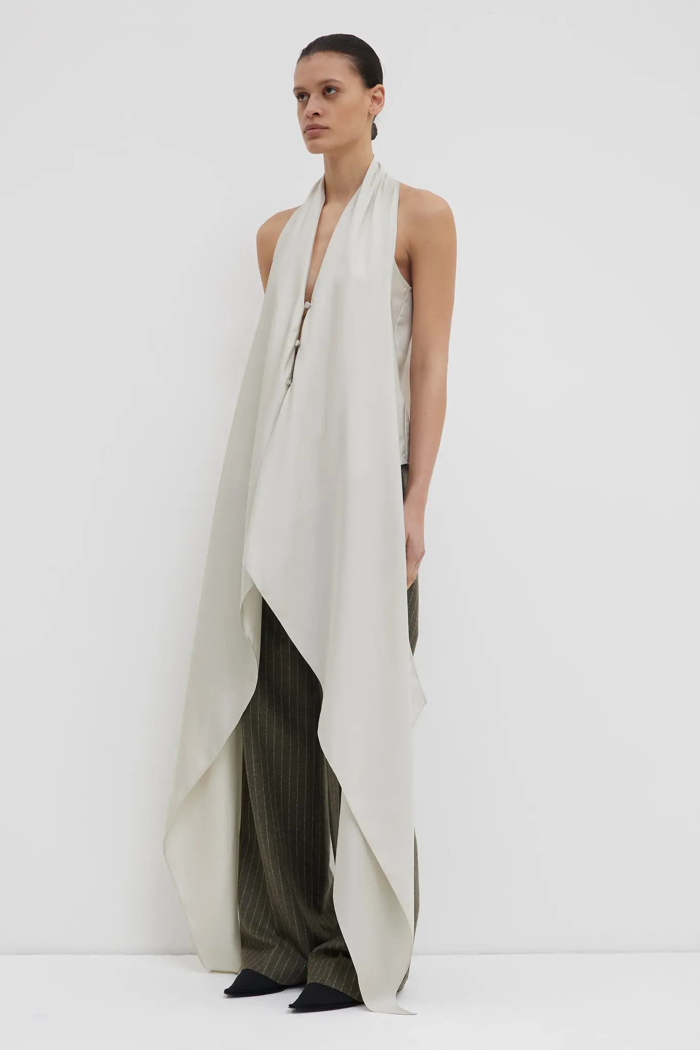 Christian Wijnants - Trini draped sleeveless top