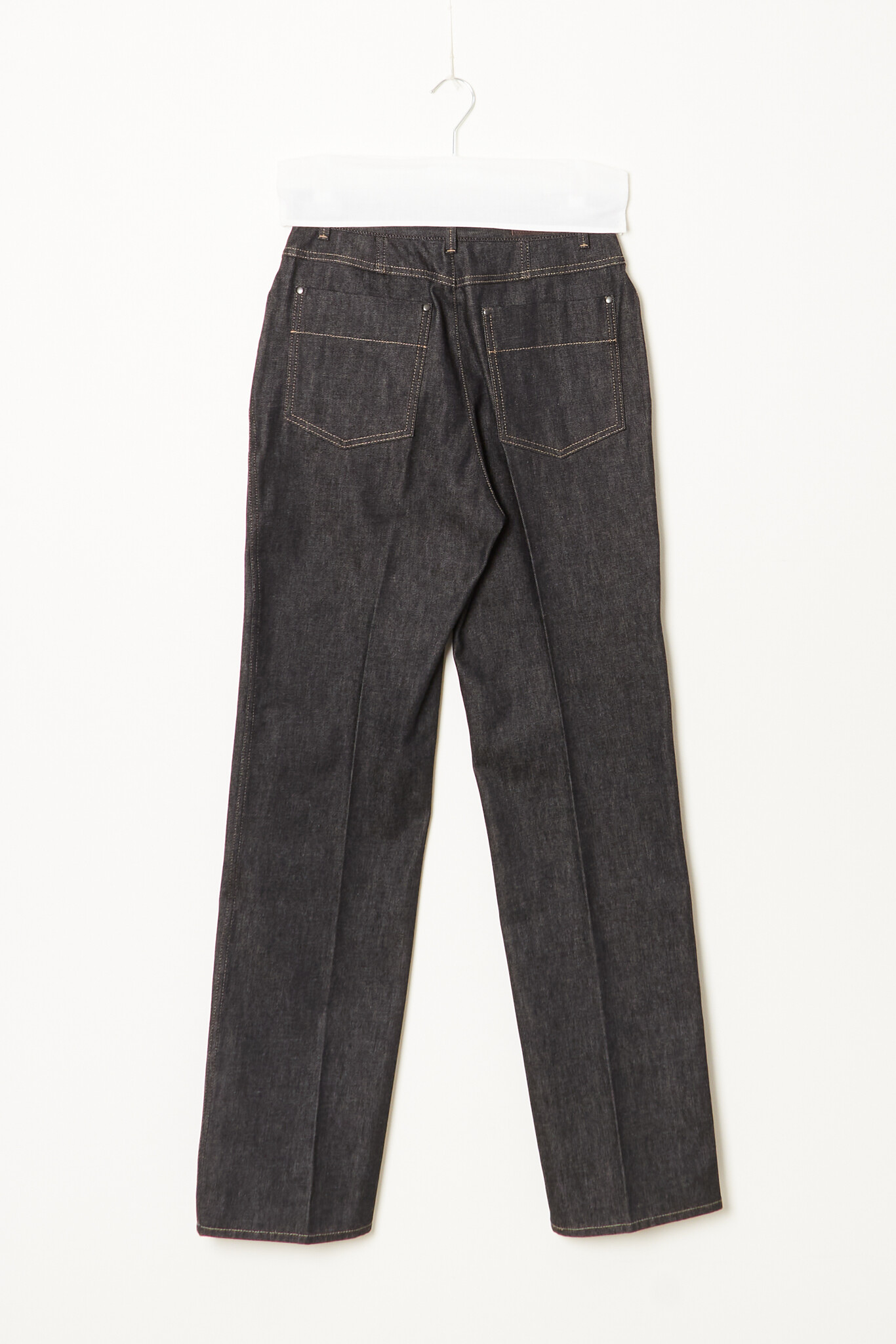 Lemaire - High waisted straight pants